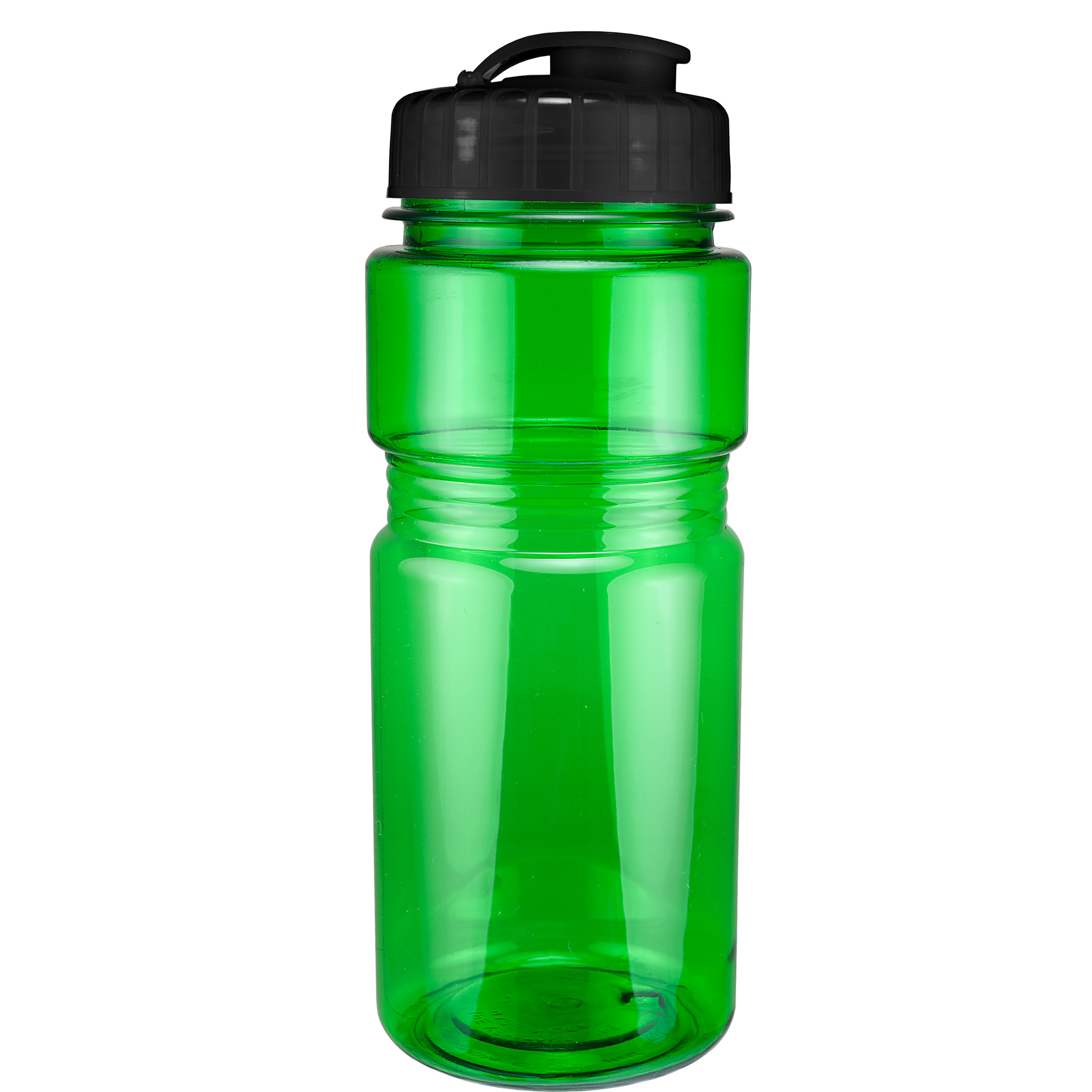 Picture of 20 Oz. Translucent Recreation Bottle w/ Flip Top Lid