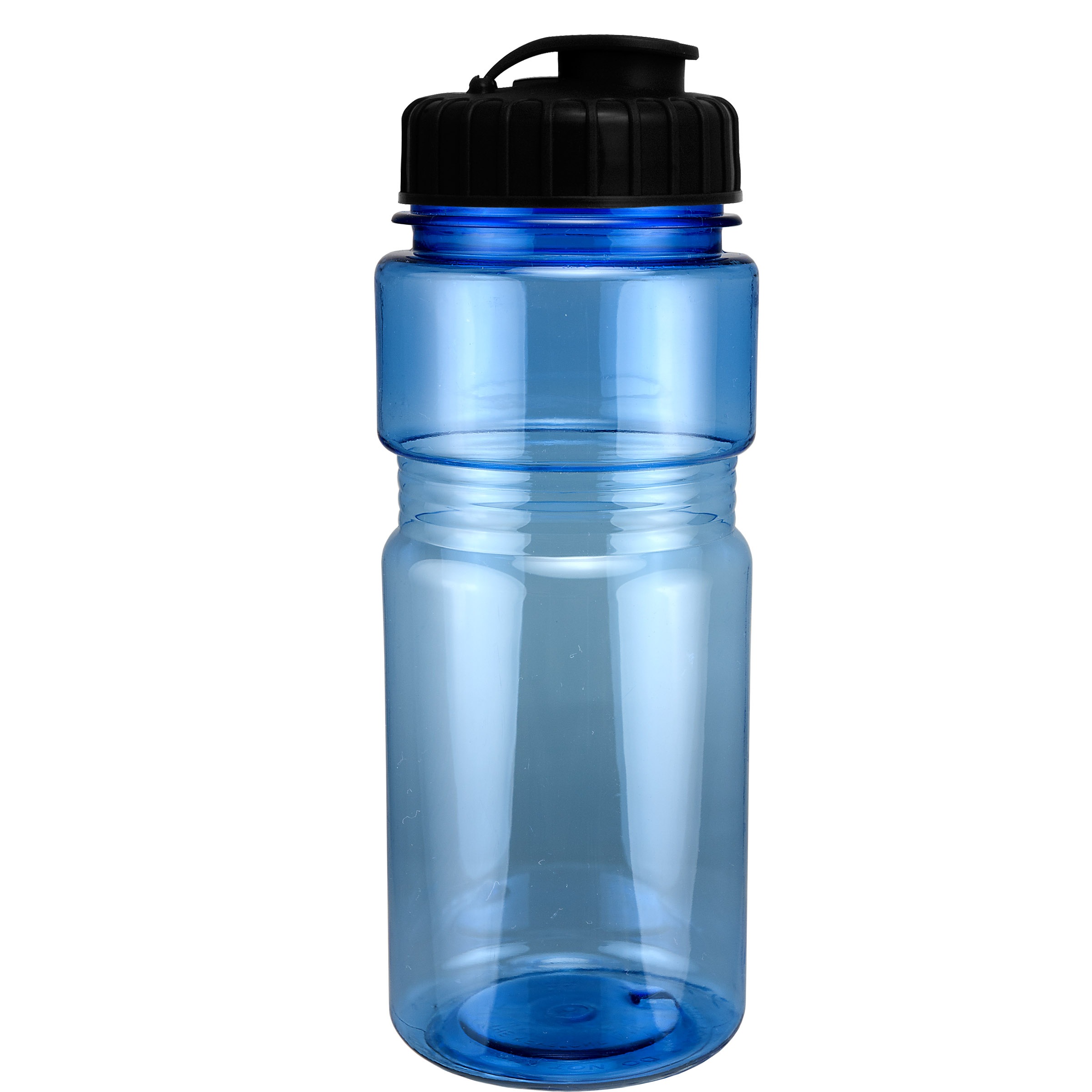Picture of 20 Oz. Translucent Recreation Bottle w/ Flip Top Lid