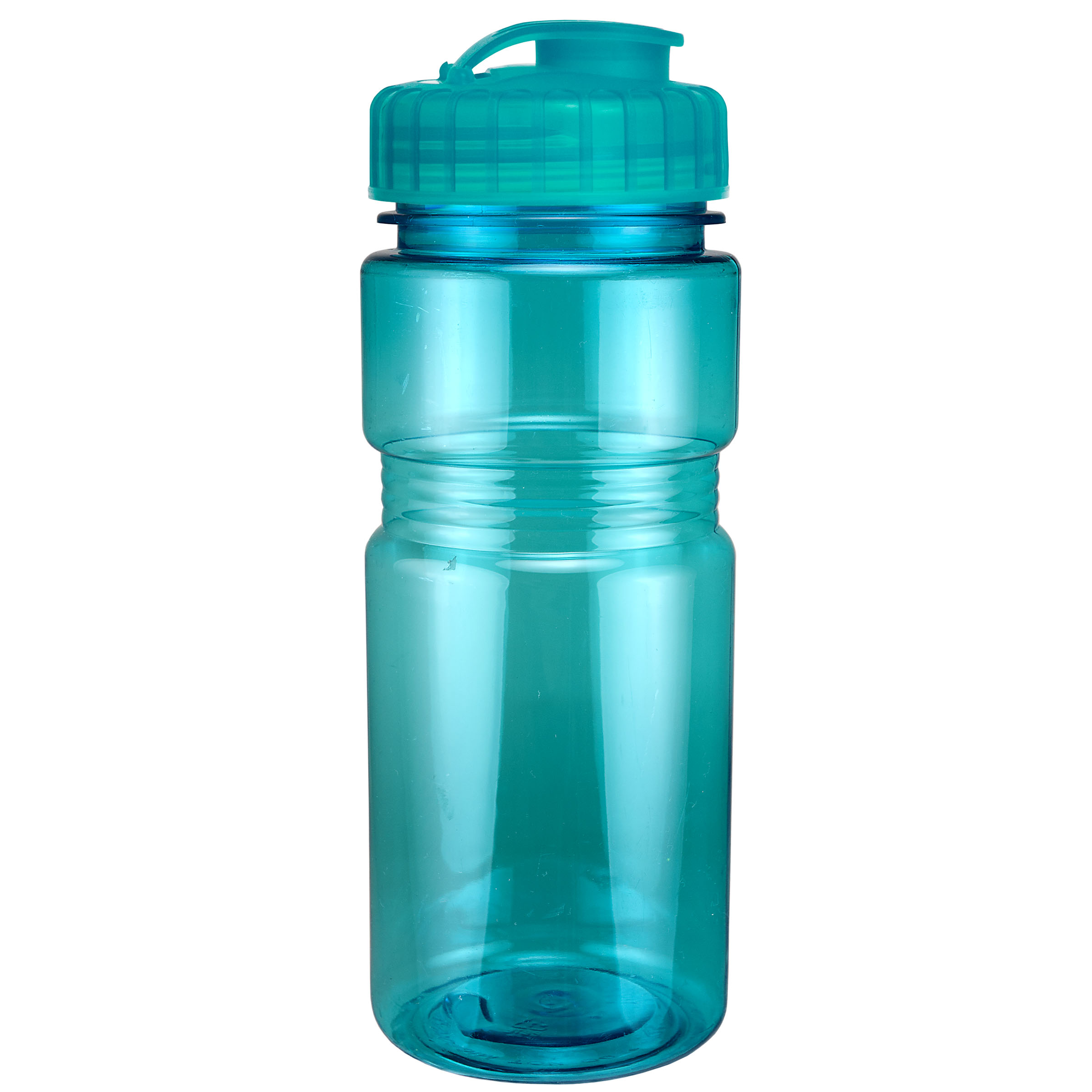 Picture of 20 Oz. Translucent Recreation Bottle w/ Flip Top Lid