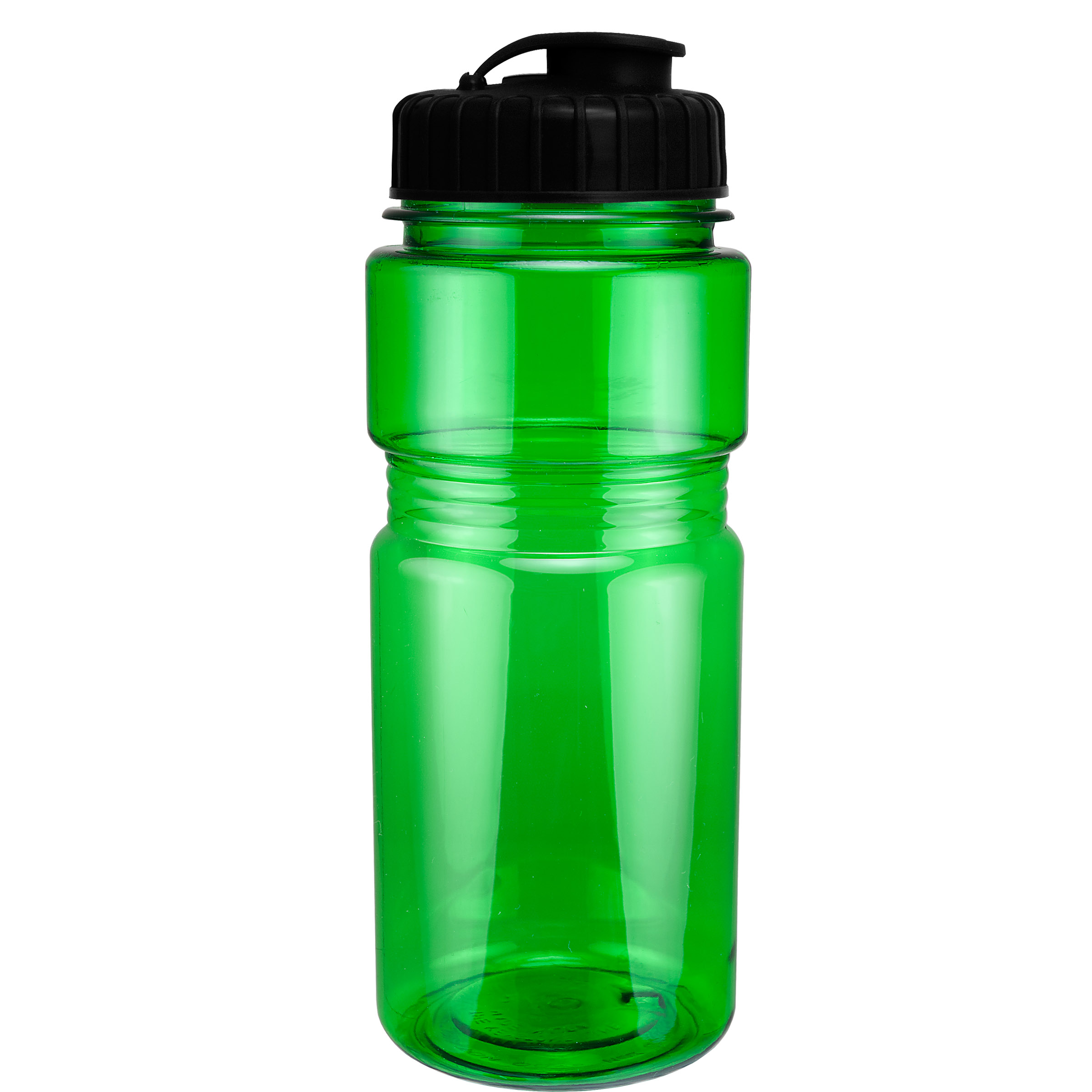 Picture of 20 Oz. Translucent Recreation Bottle w/ Flip Top Lid