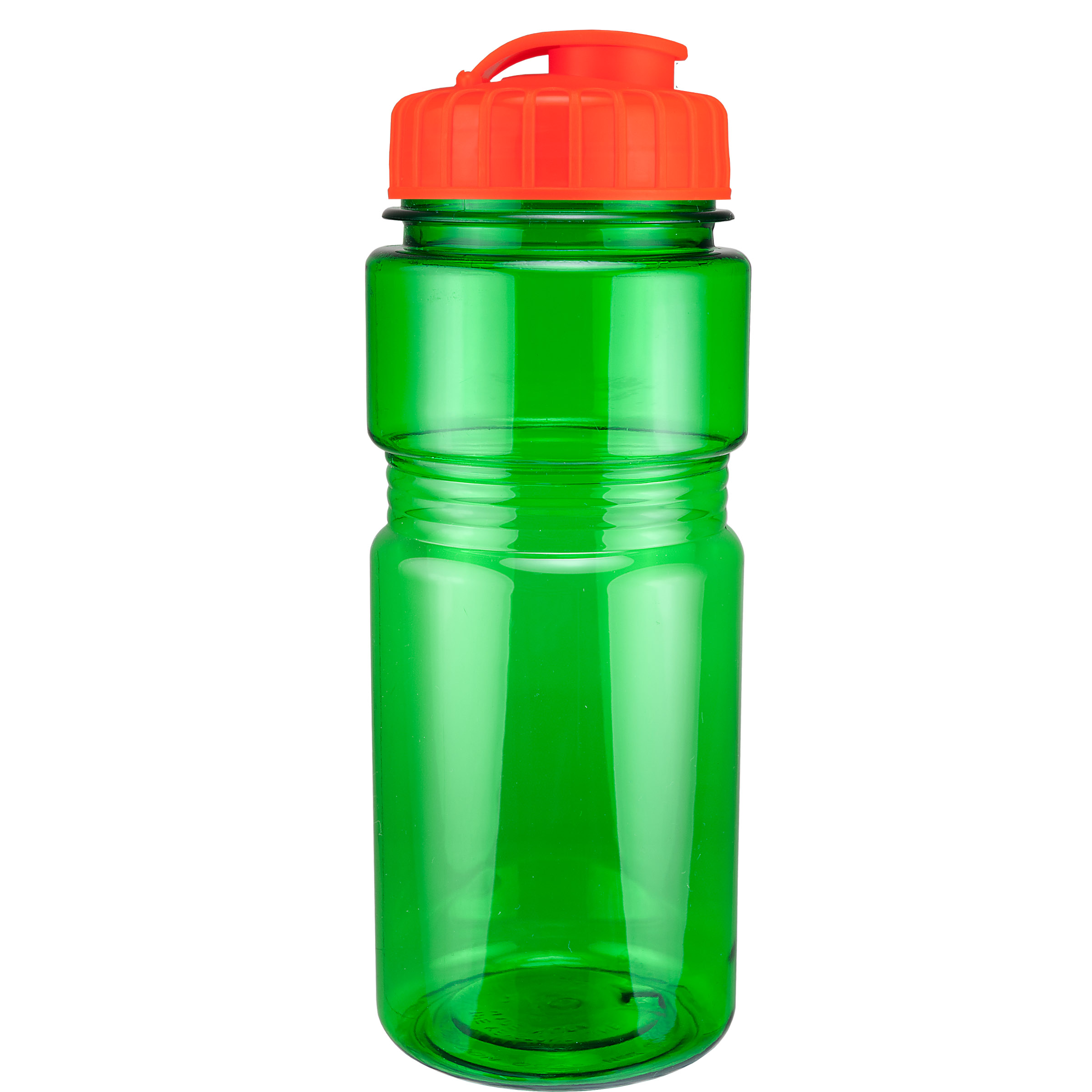 Picture of 20 Oz. Translucent Recreation Bottle w/ Flip Top Lid