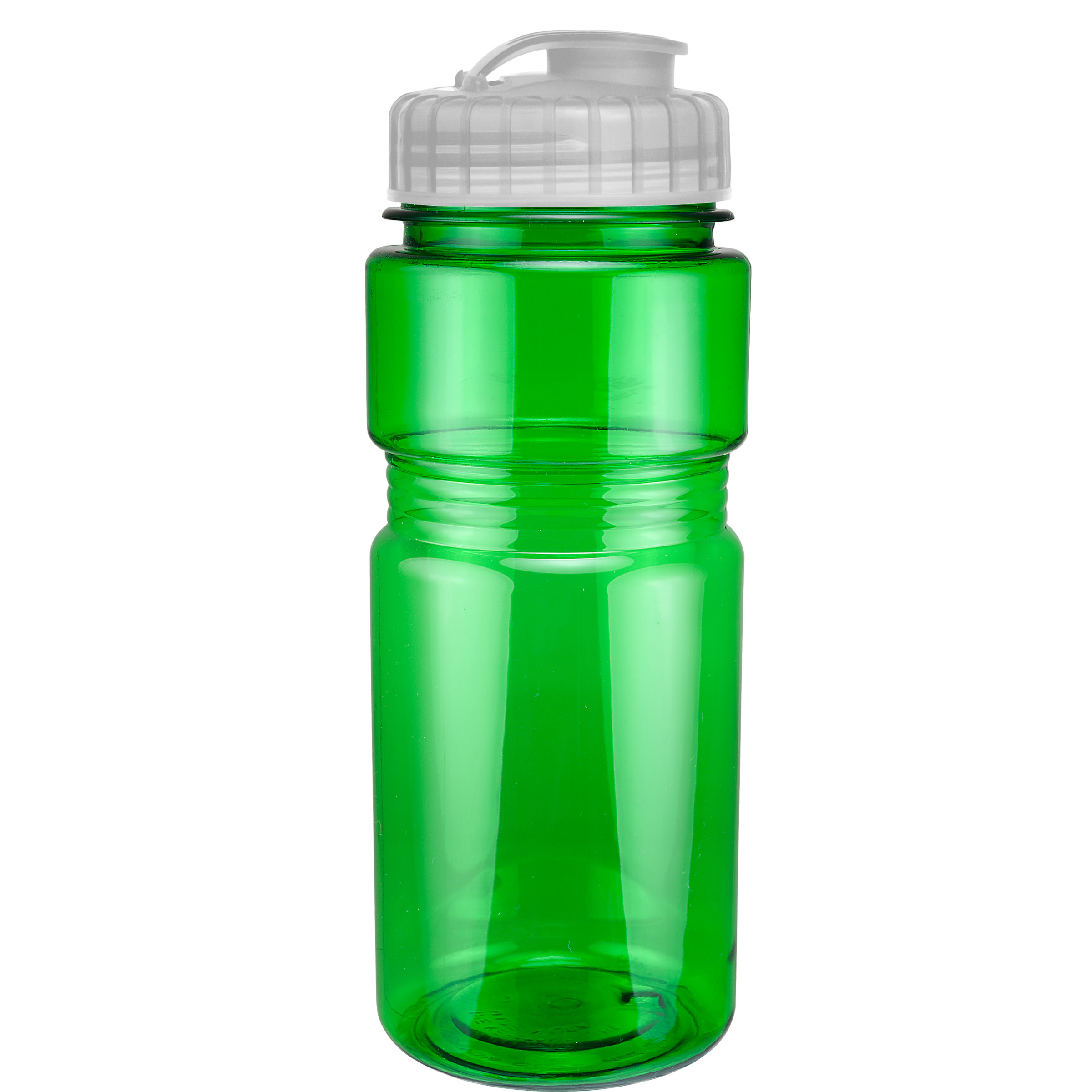 Picture of 20 Oz. Translucent Recreation Bottle w/ Flip Top Lid