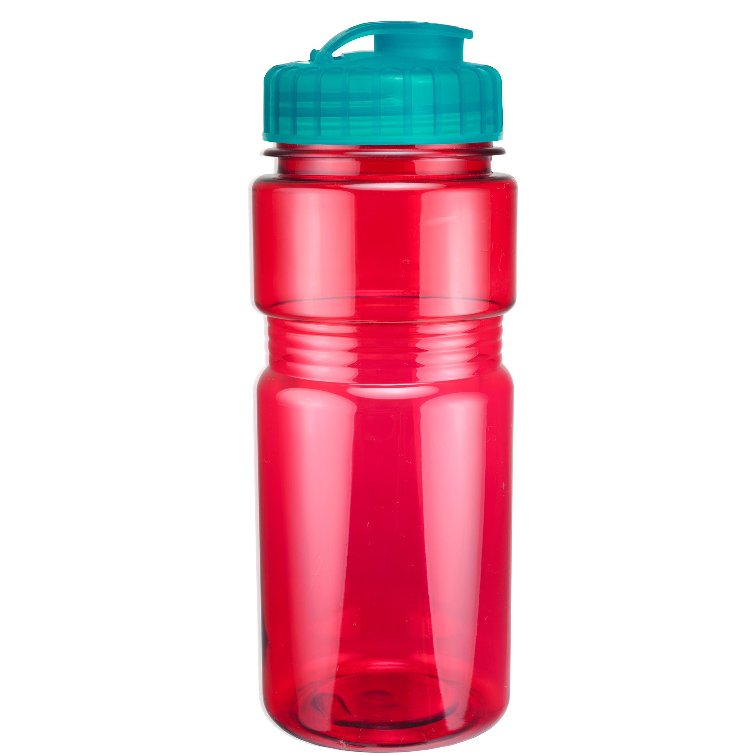 Picture of 20 Oz. Translucent Recreation Bottle w/ Flip Top Lid