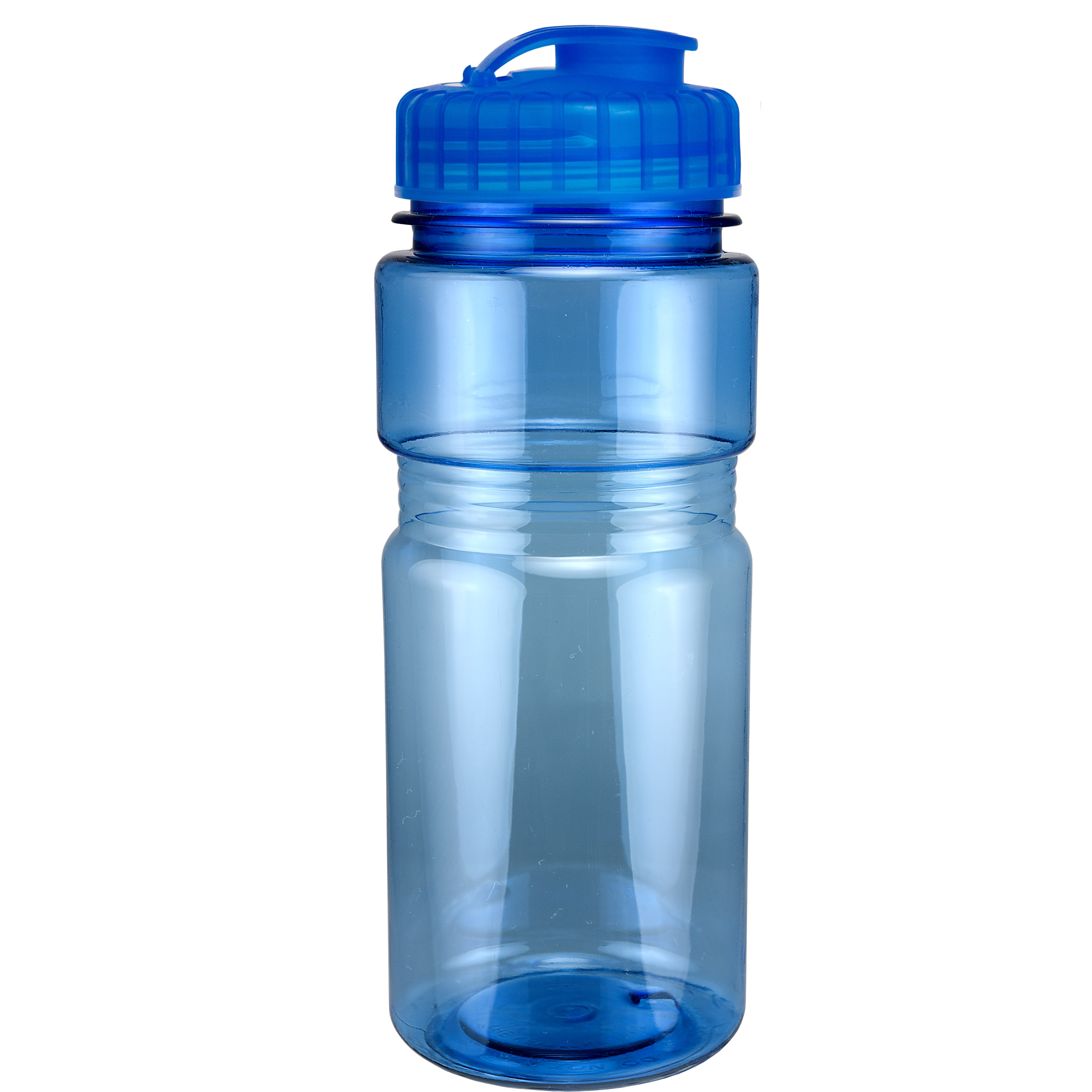Picture of 20 Oz. Translucent Recreation Bottle w/ Flip Top Lid