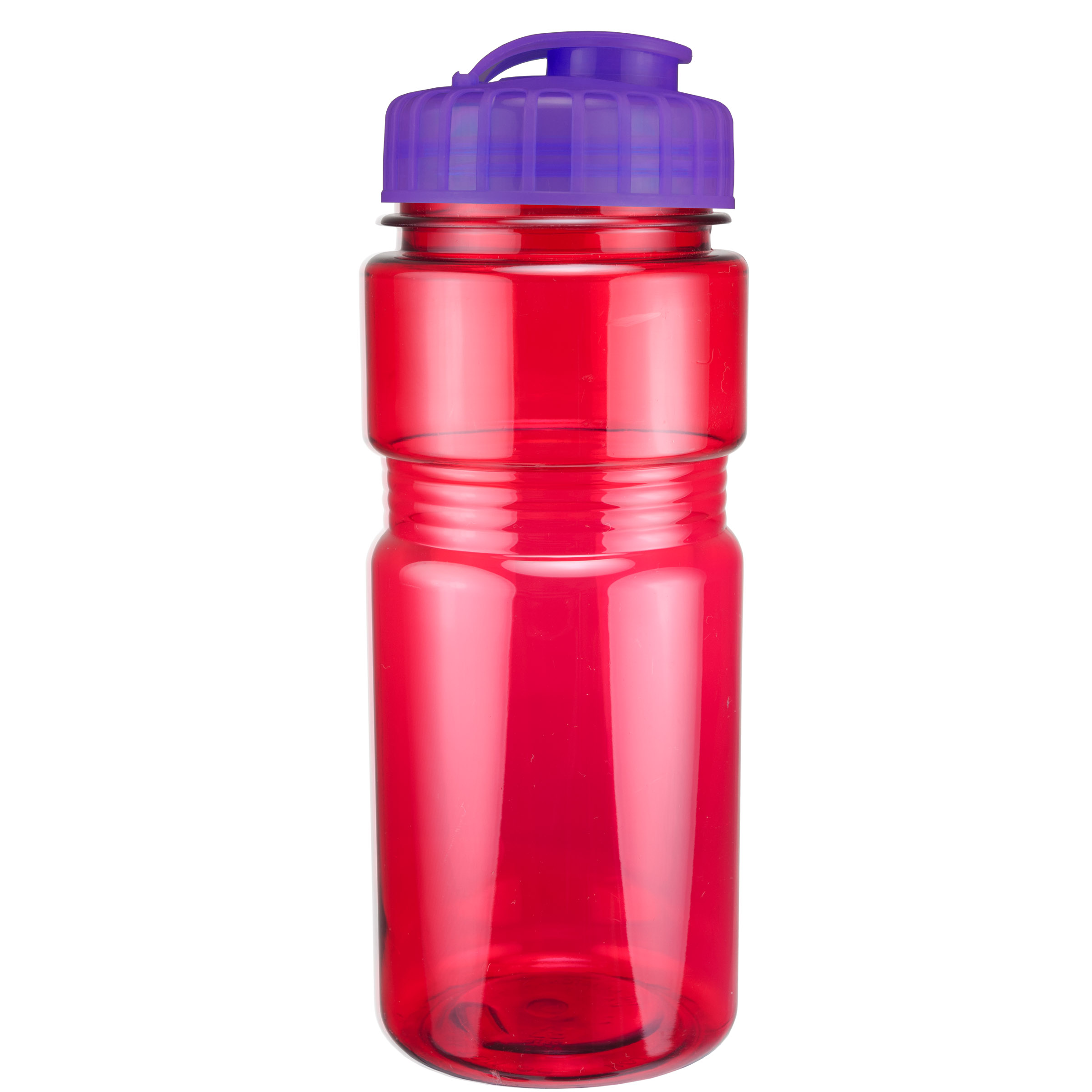 Picture of 20 Oz. Translucent Recreation Bottle w/ Flip Top Lid