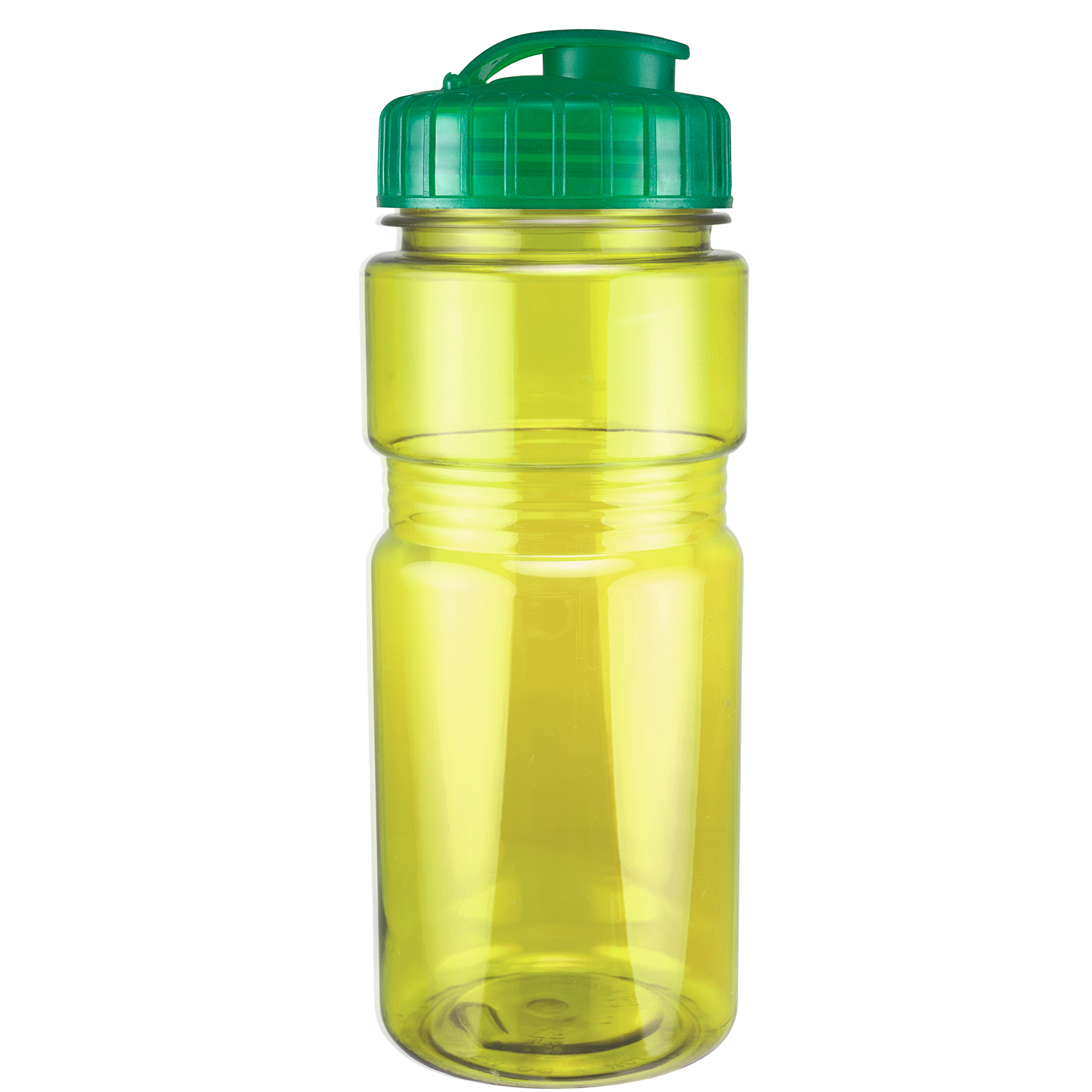 Picture of 20 Oz. Translucent Recreation Bottle w/ Flip Top Lid
