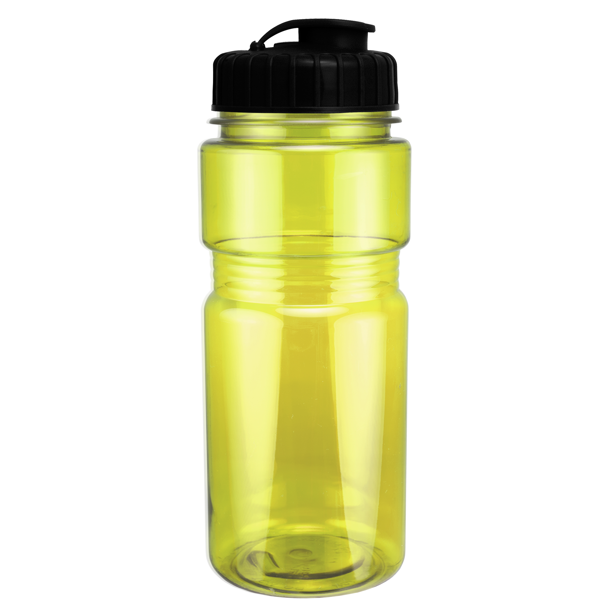 Picture of 20 Oz. Translucent Recreation Bottle w/ Flip Top Lid