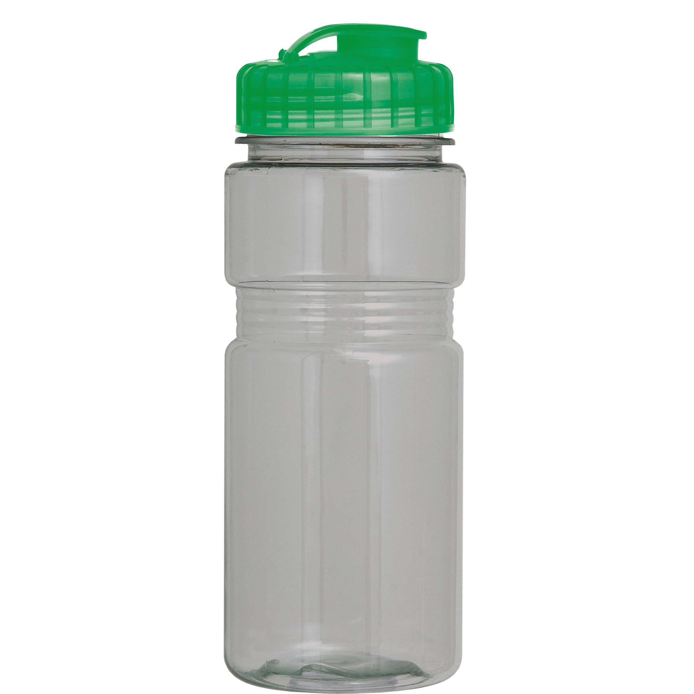 Picture of 20 Oz. Translucent Recreation Bottle w/ Flip Top Lid