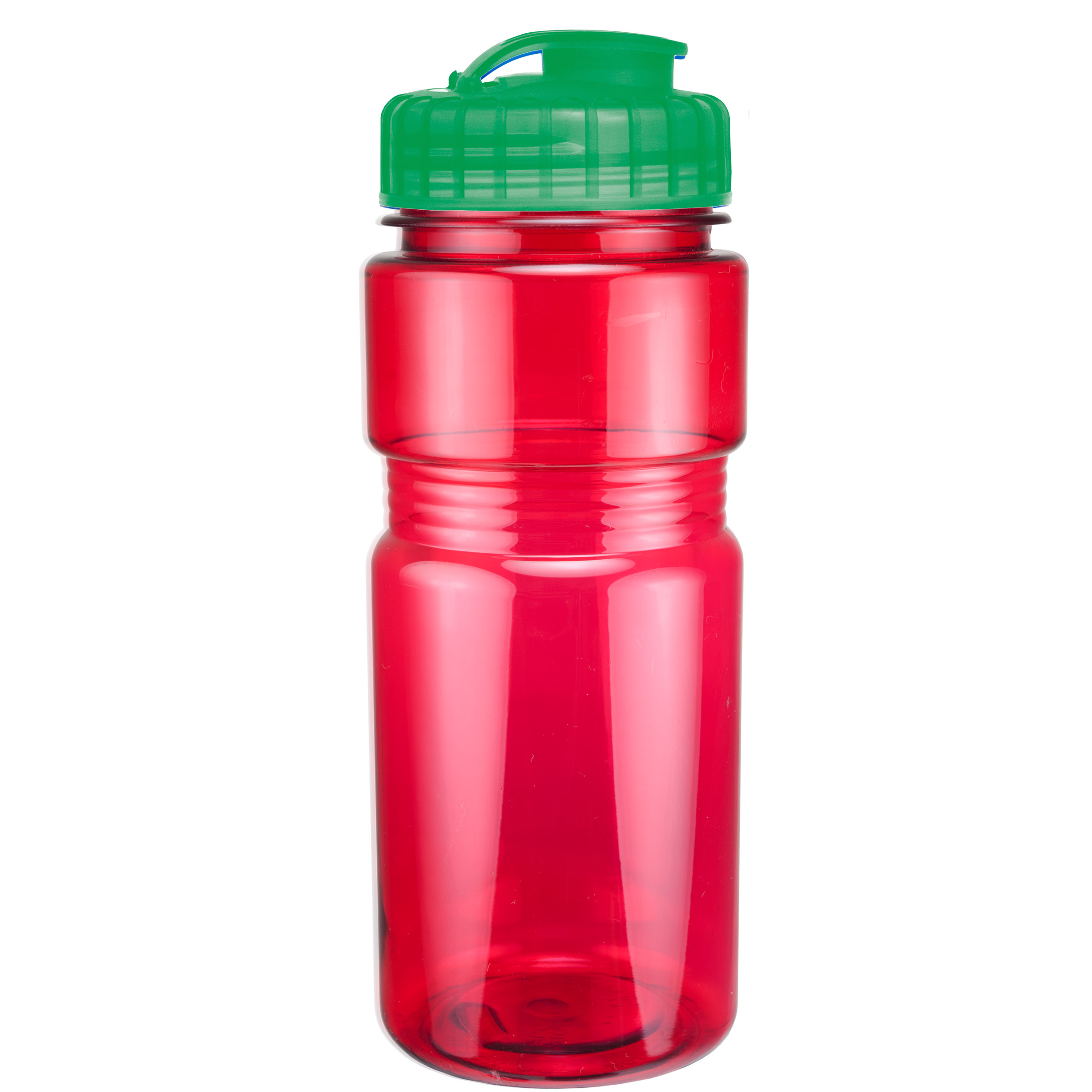 Picture of 20 Oz. Translucent Recreation Bottle w/ Flip Top Lid