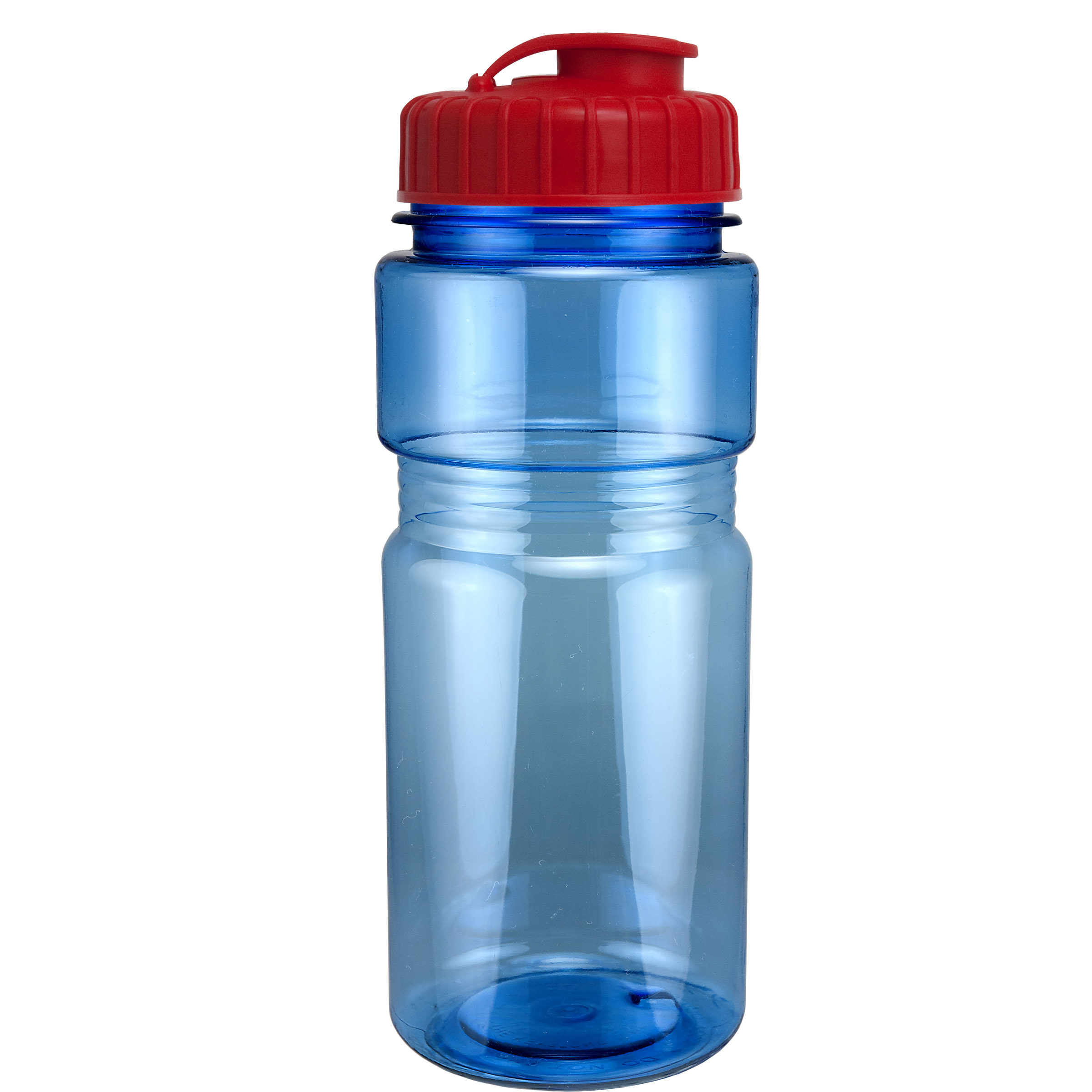 Picture of 20 Oz. Translucent Recreation Bottle w/ Flip Top Lid