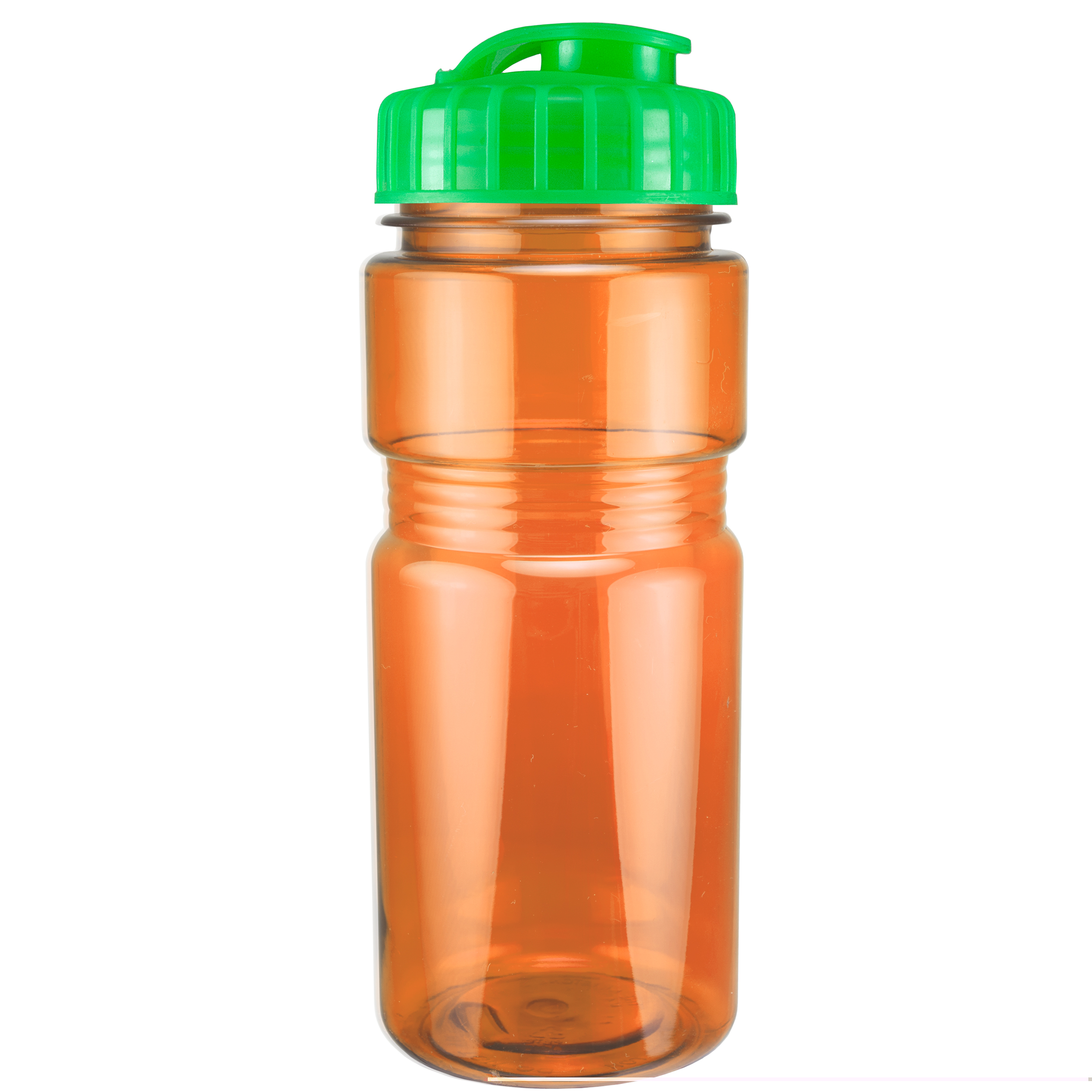 Picture of 20 Oz. Translucent Recreation Bottle w/ Flip Top Lid