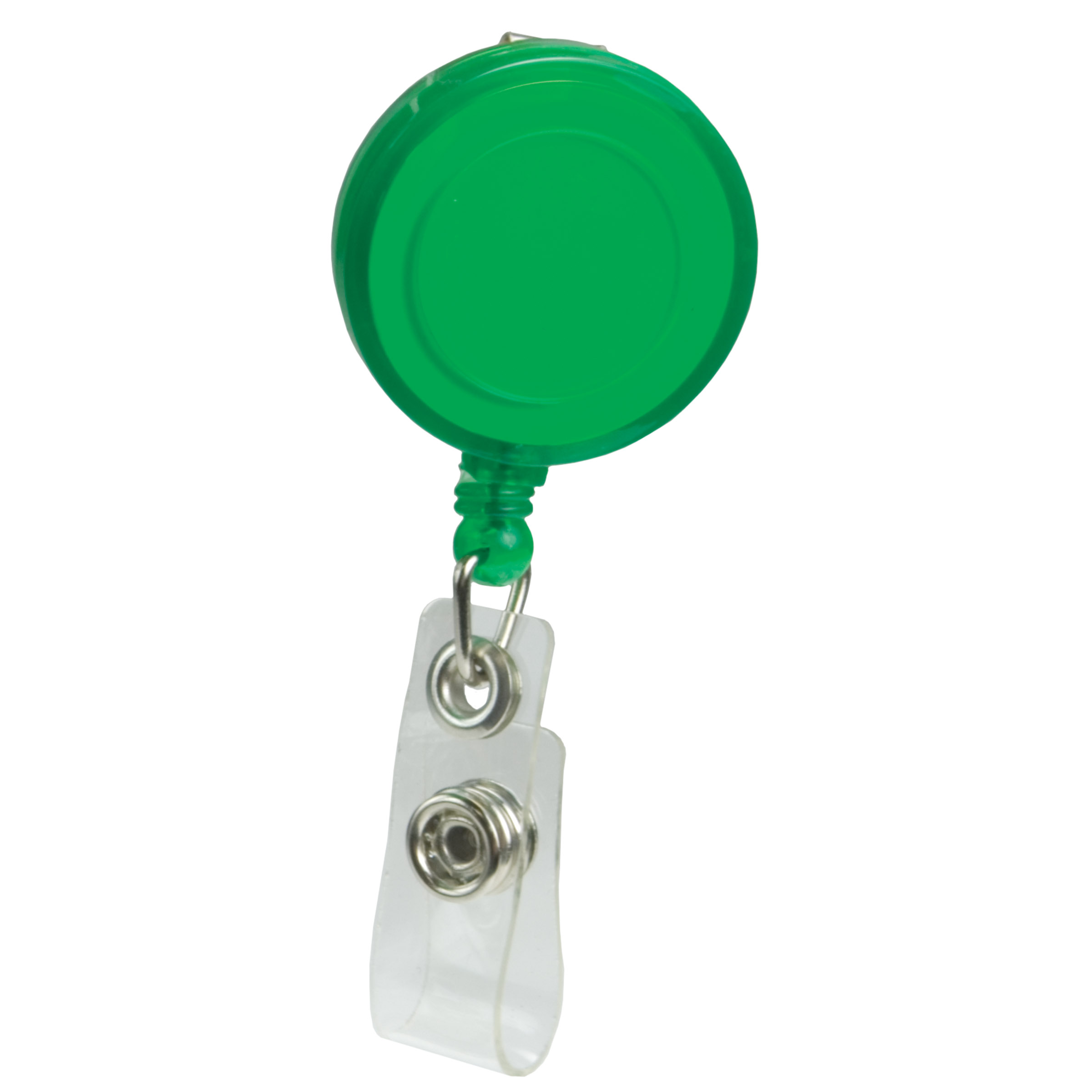 Picture of Pad Printed Retractable Badge Holder (Round w/ Alligator Clip)