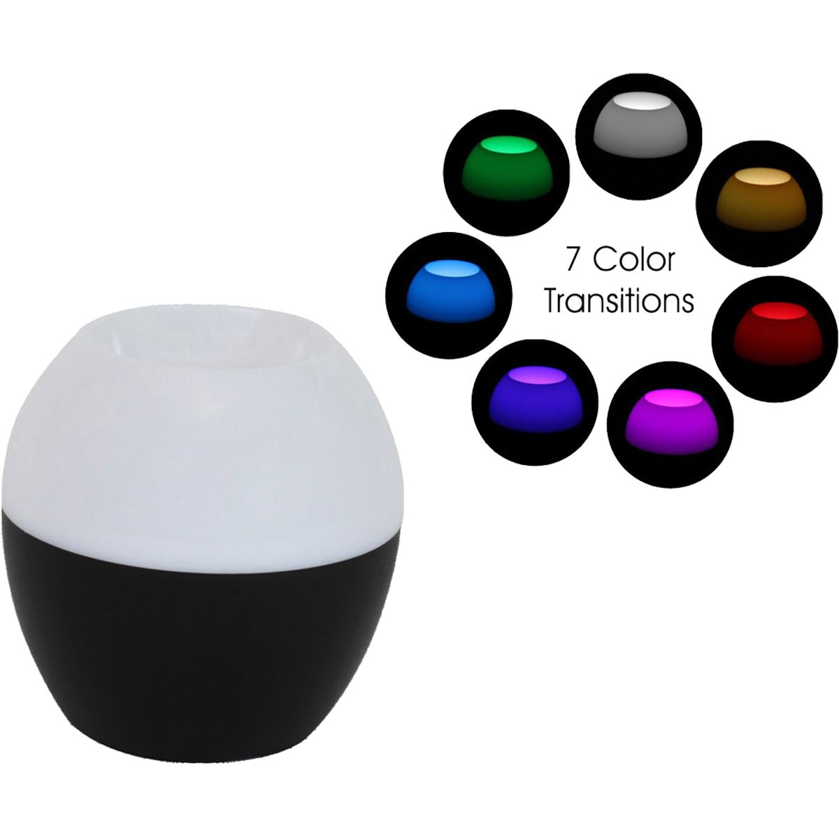 Picture of Jensen® Bluetooth Wireless Speaker with Color Changing LED Lamp