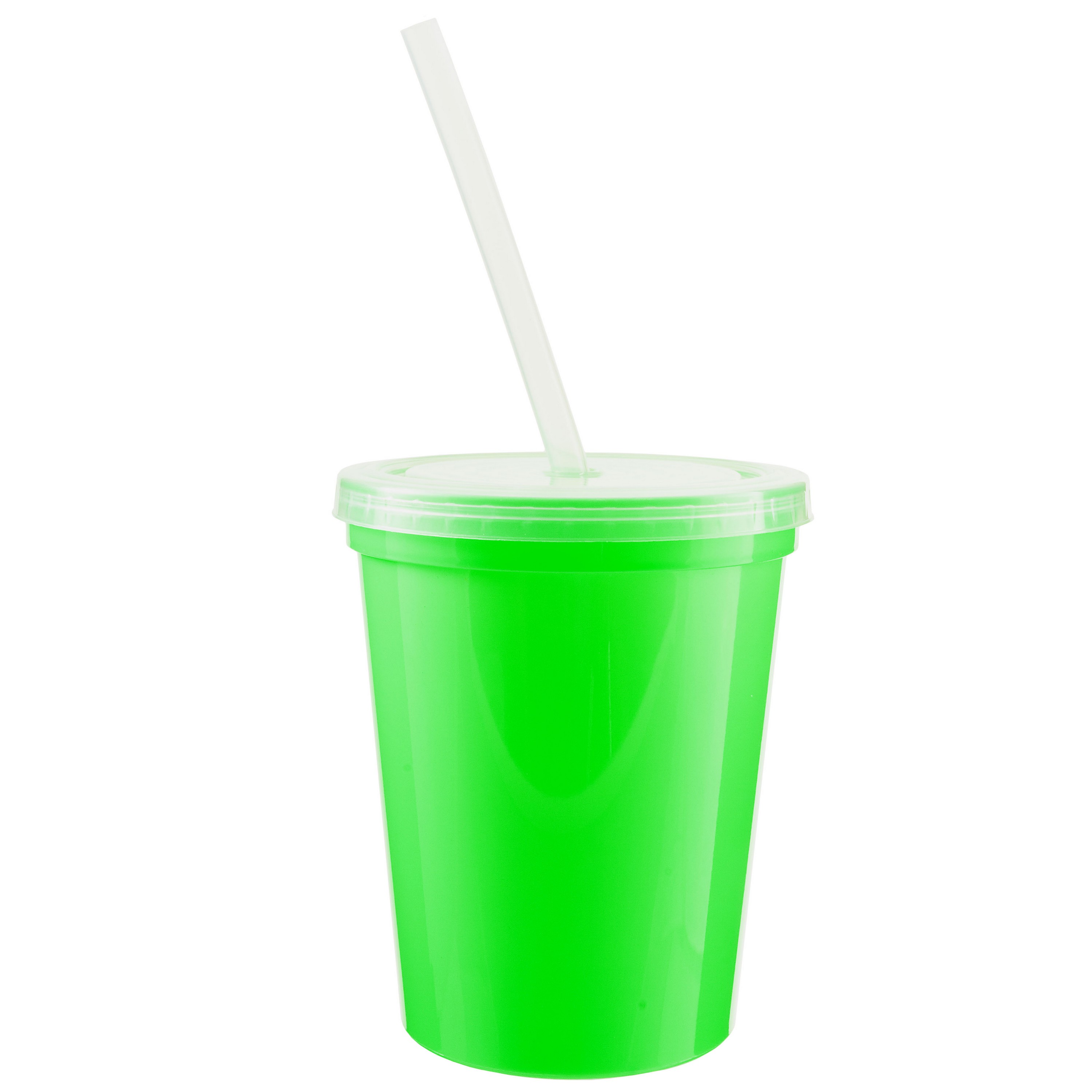 Picture of 16 Oz. Stadium Cup with Lid and Straw