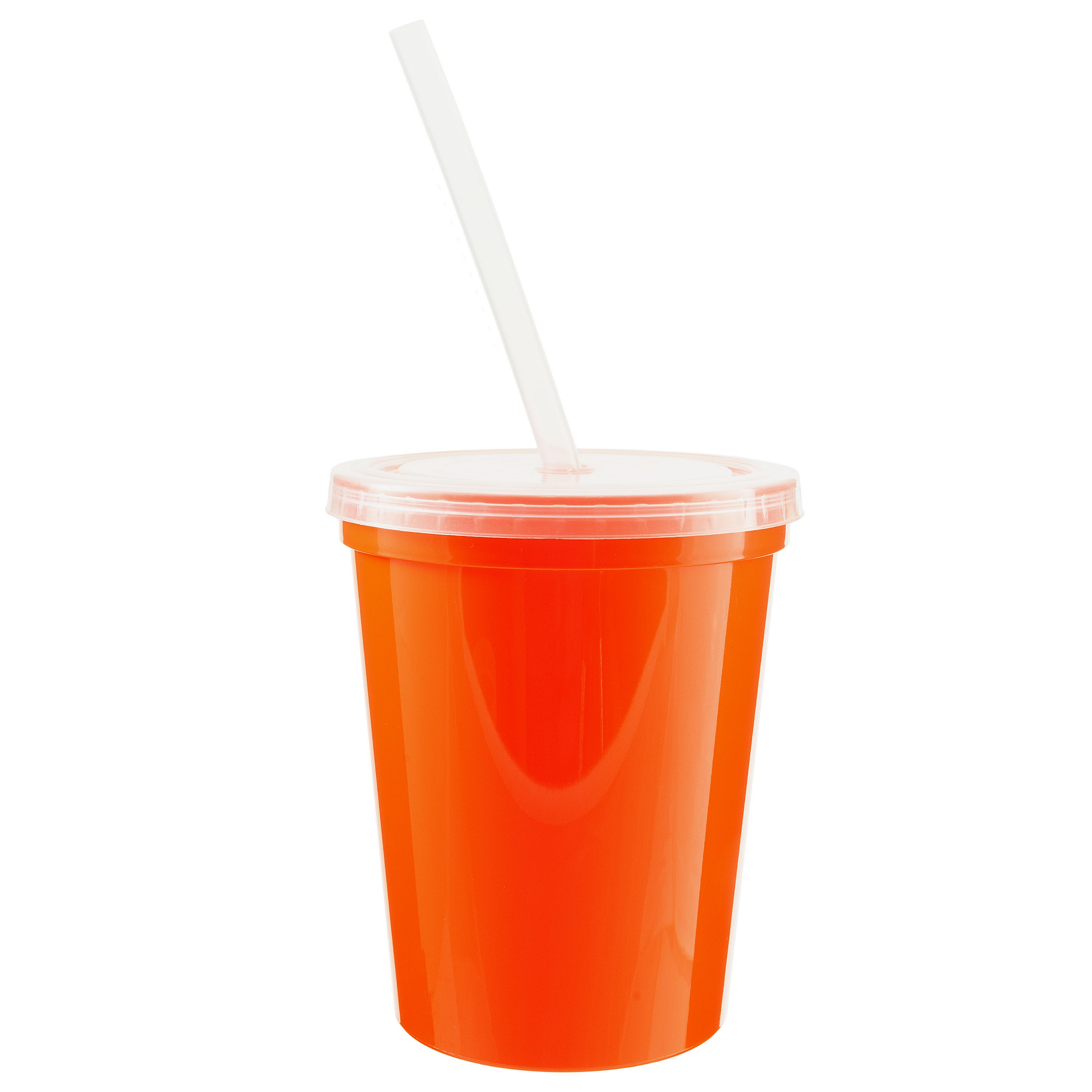 Picture of 16 Oz. Stadium Cup with Lid and Straw