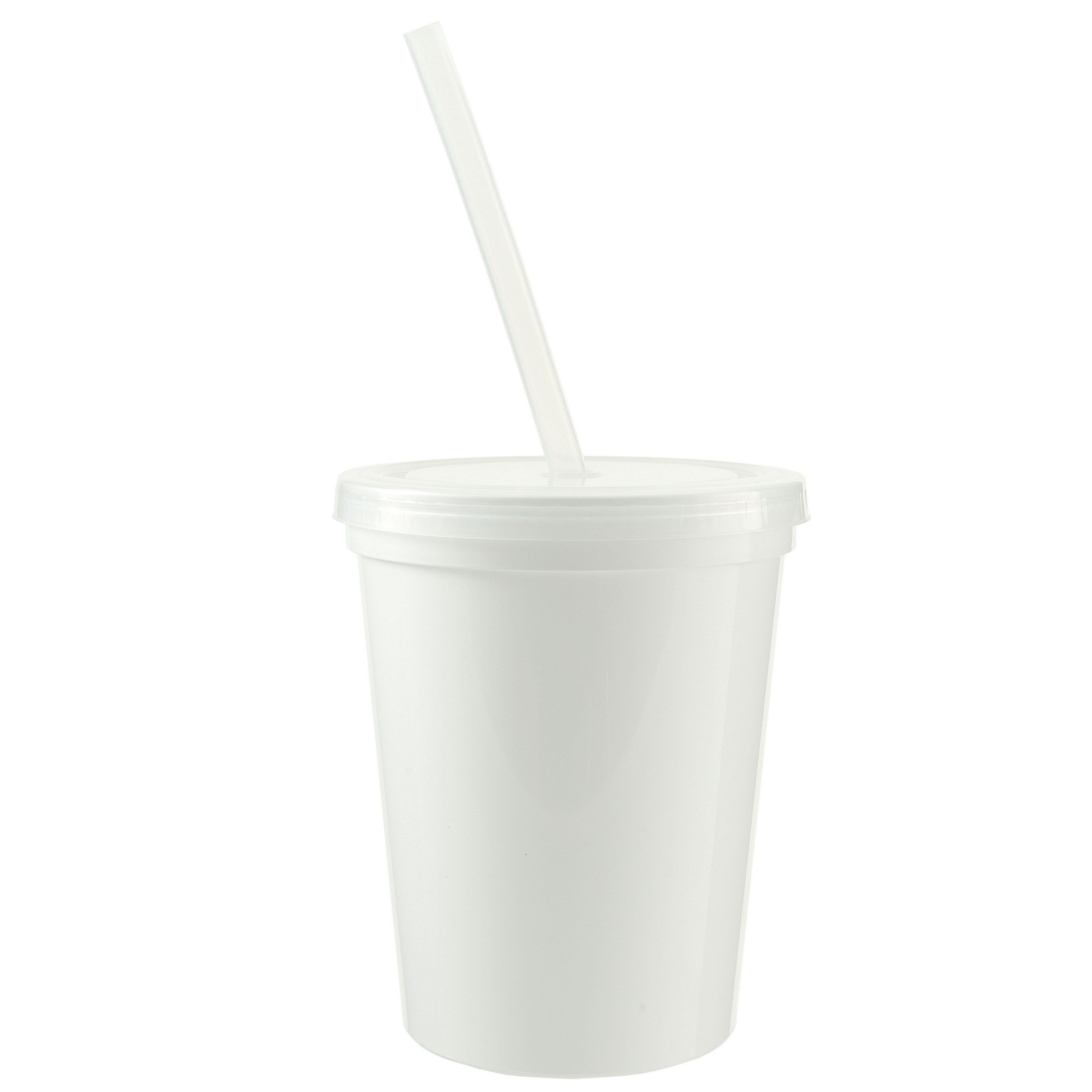 Picture of 16 Oz. Stadium Cup with Lid and Straw