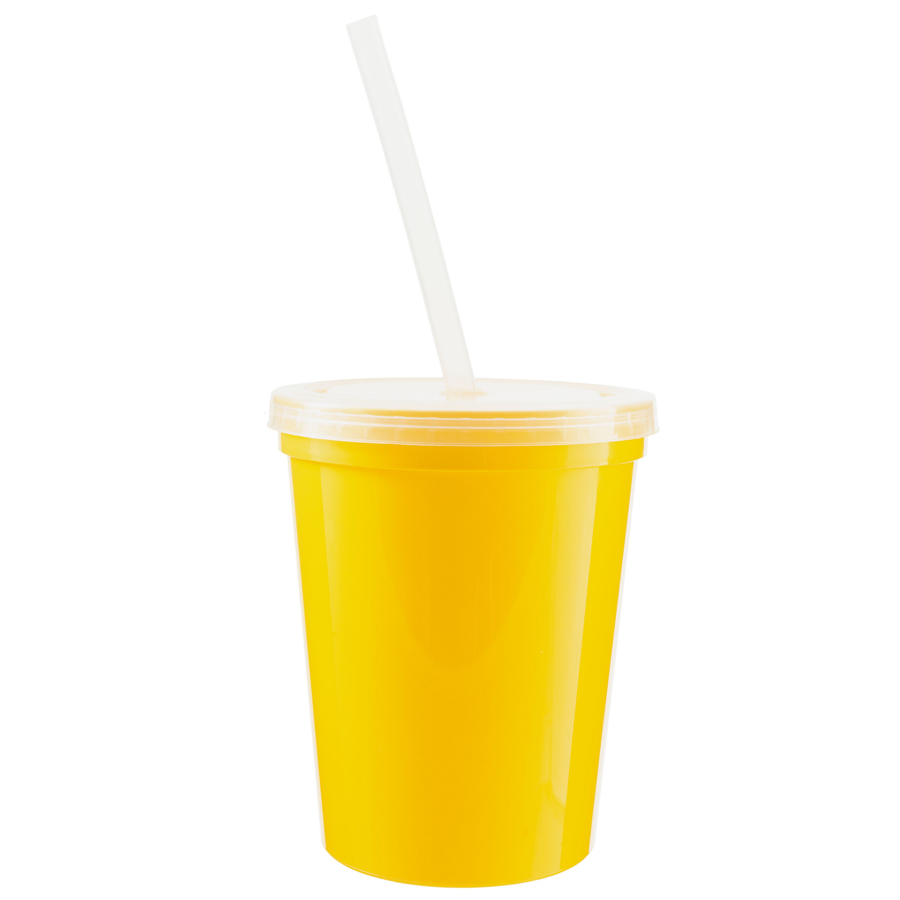 Picture of 16 Oz. Stadium Cup with Lid and Straw