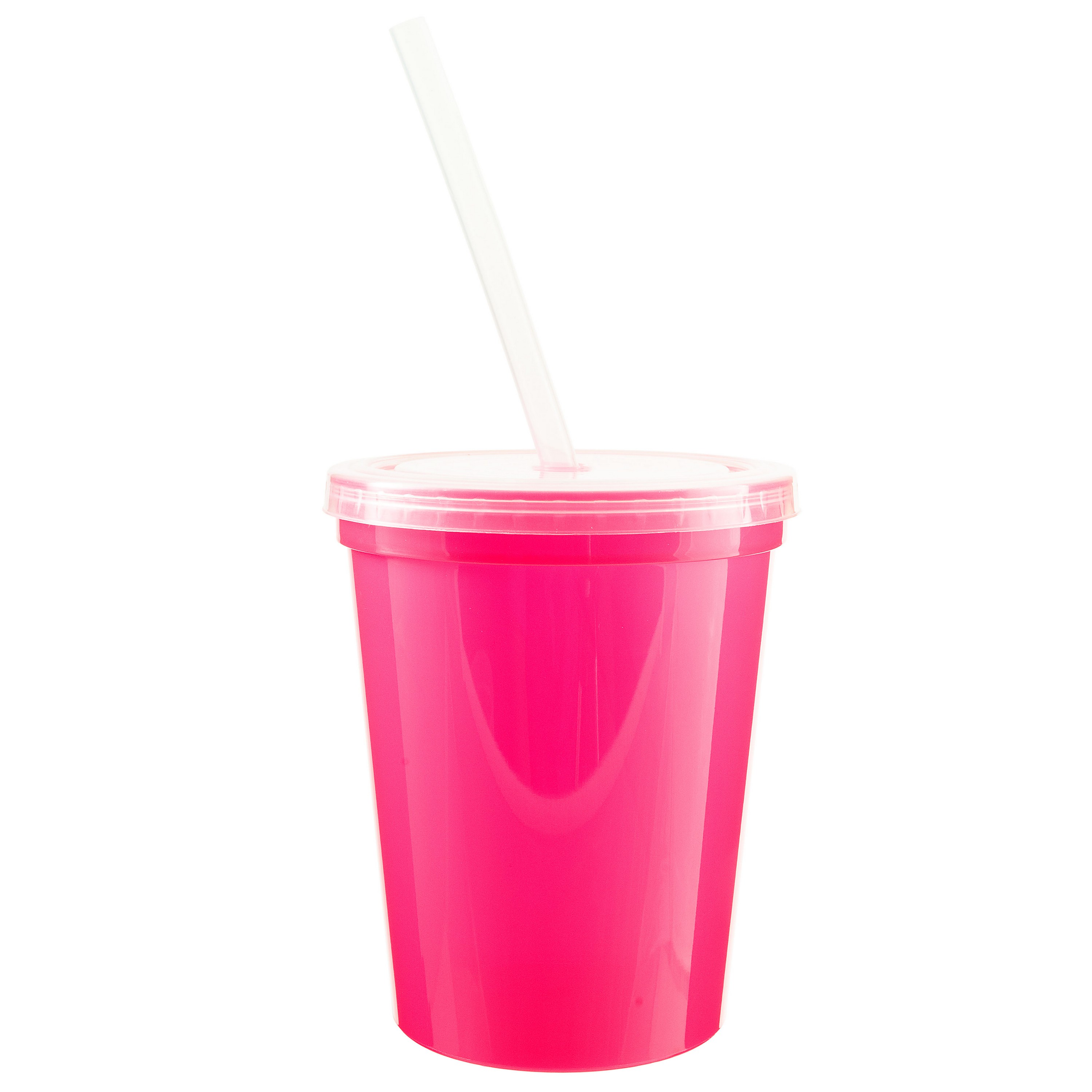 Picture of 16 Oz. Stadium Cup with Lid and Straw