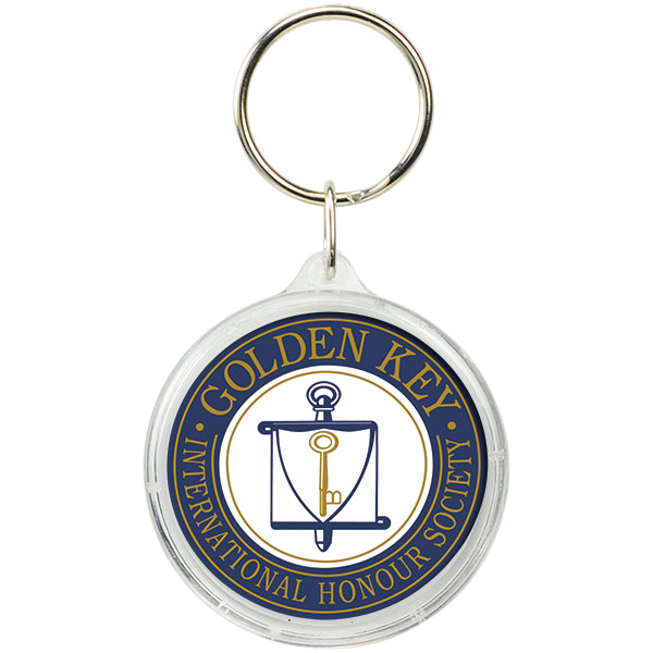 Picture of Round Crystal Key Tag