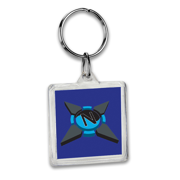 Picture of Square Crystal Key Tag