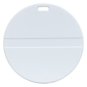 Picture of Round Golf Bag Tag w/ Clear Loop Strap