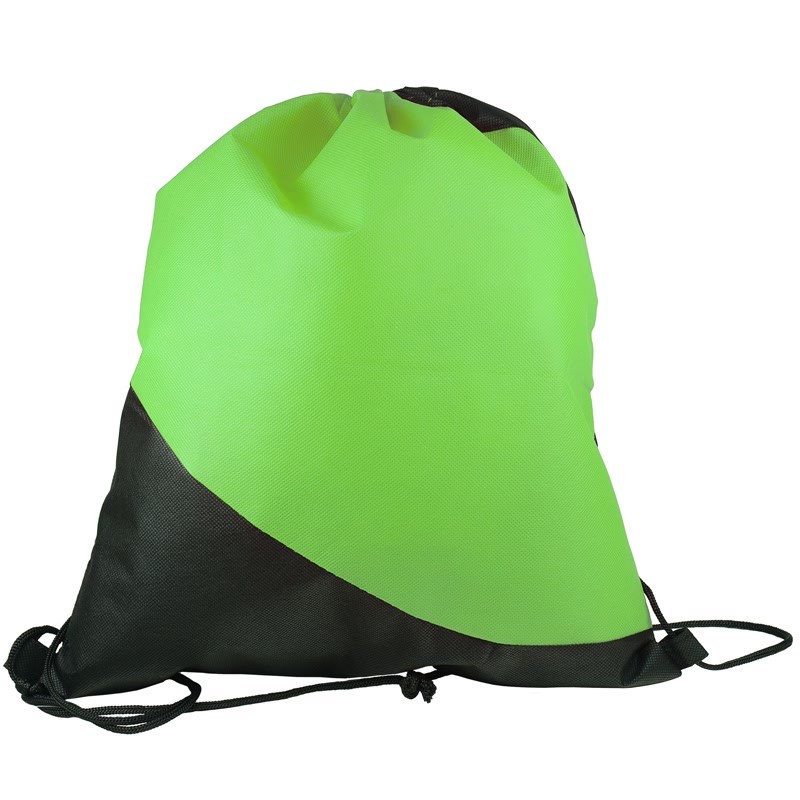 Picture of Two Color Non-Woven Drawstring Backpack (14"X16")
