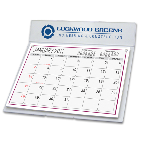 Picture of Desk Calendar w/ Mailing Envelope