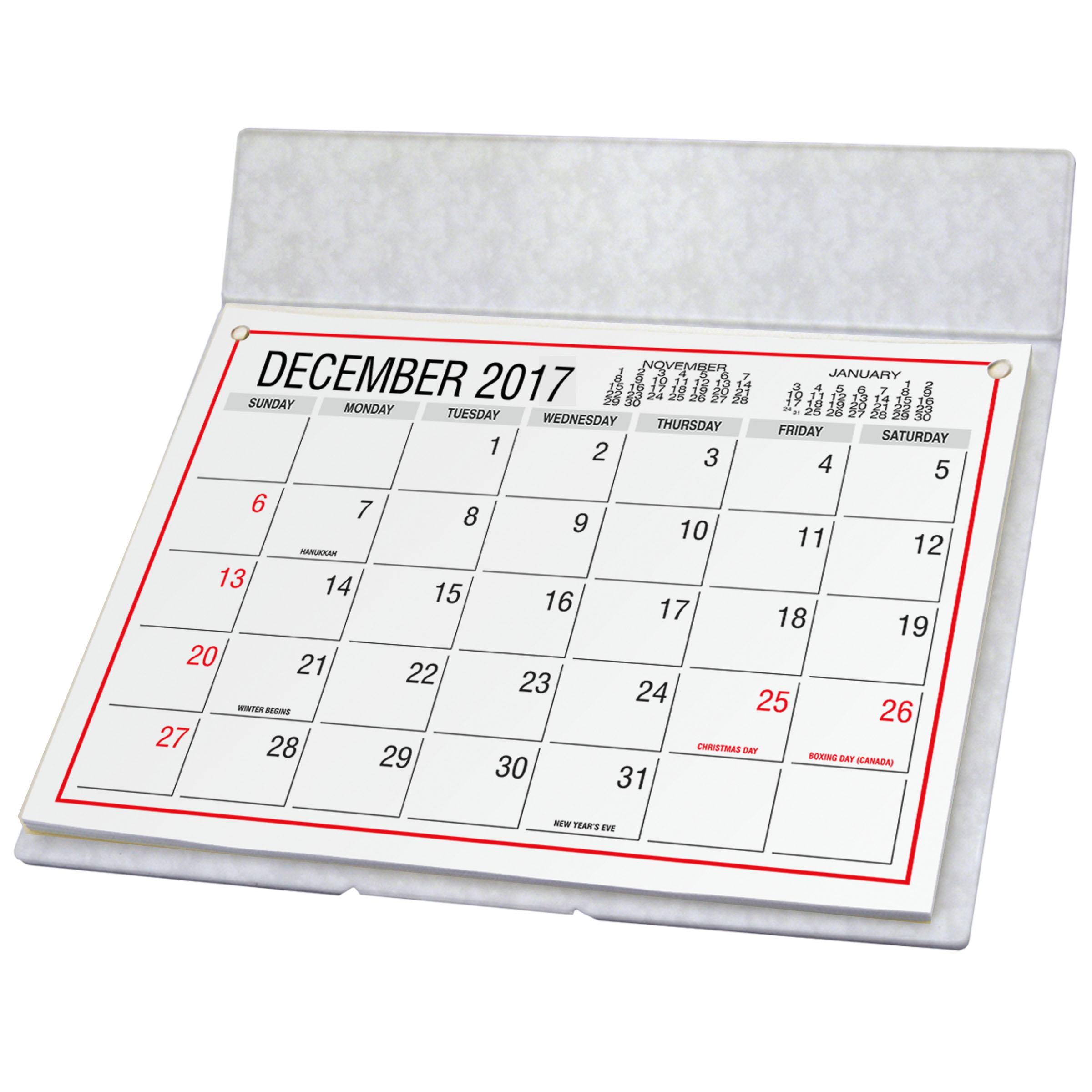 Picture of Desk Calendar w/ Mailing Envelope