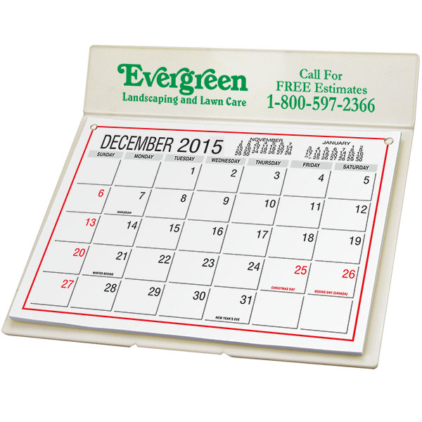 Picture of Desk Calendar w/ Mailing Envelope