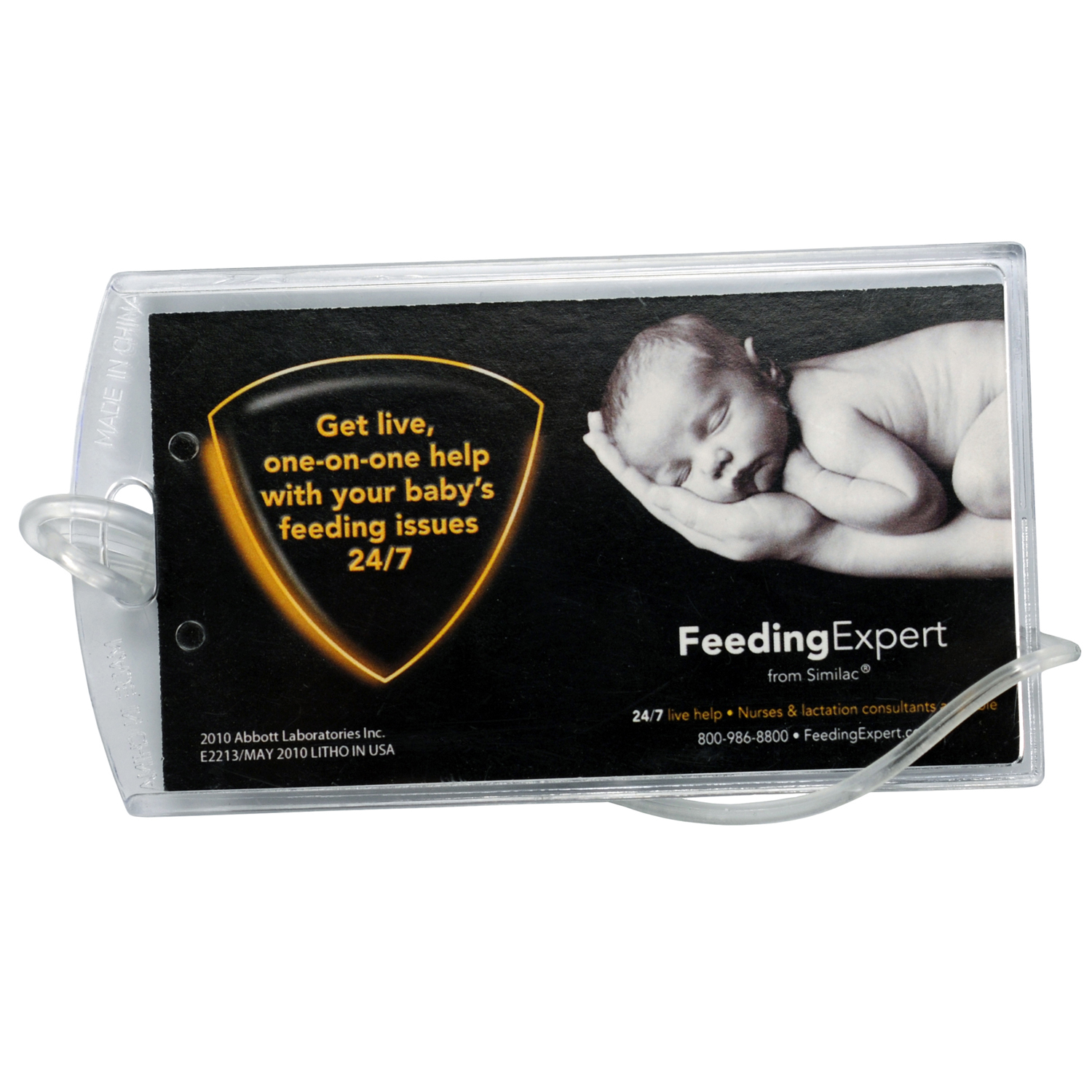 Picture of Executive Luggage Tag w/ Attached Loop Strap