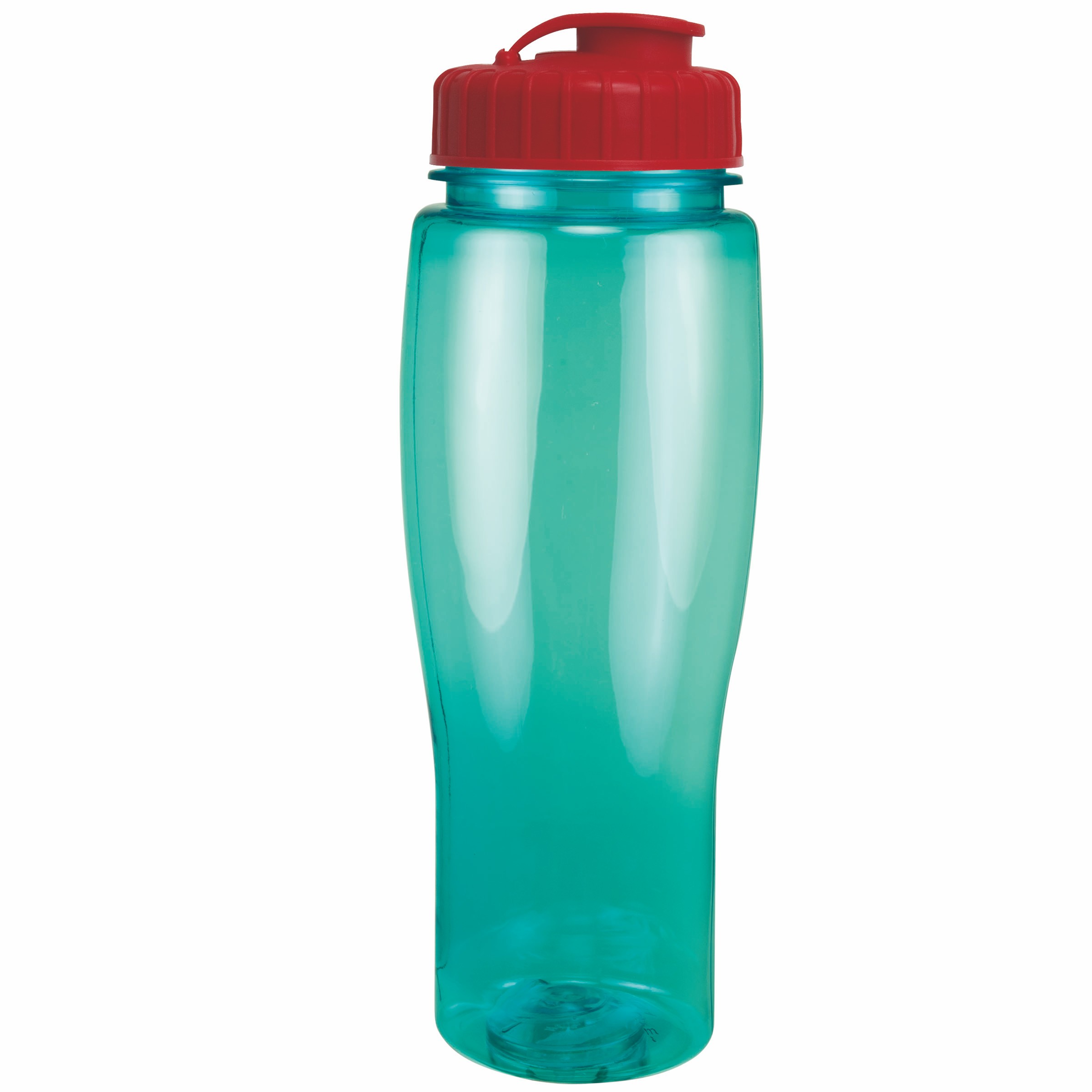 Picture of 24 Oz. Translucent Contour Bottle w/ Flip Top Lid