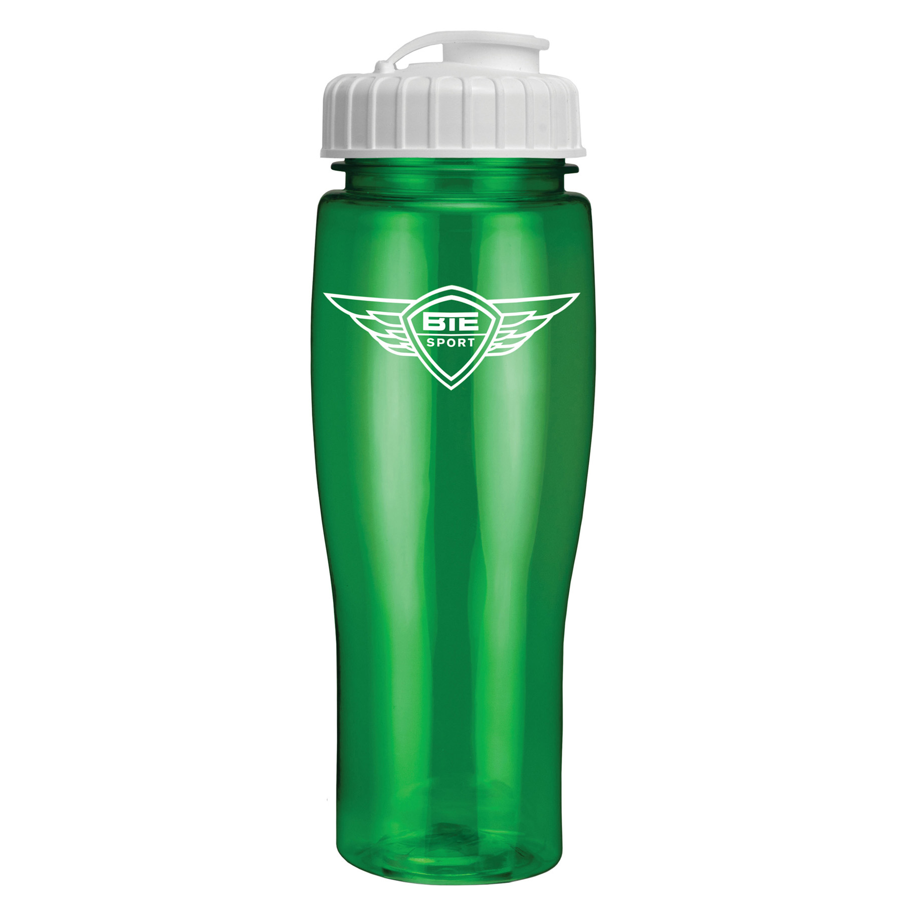 Picture of 24 Oz. Translucent Contour Bottle w/ Flip Top Lid