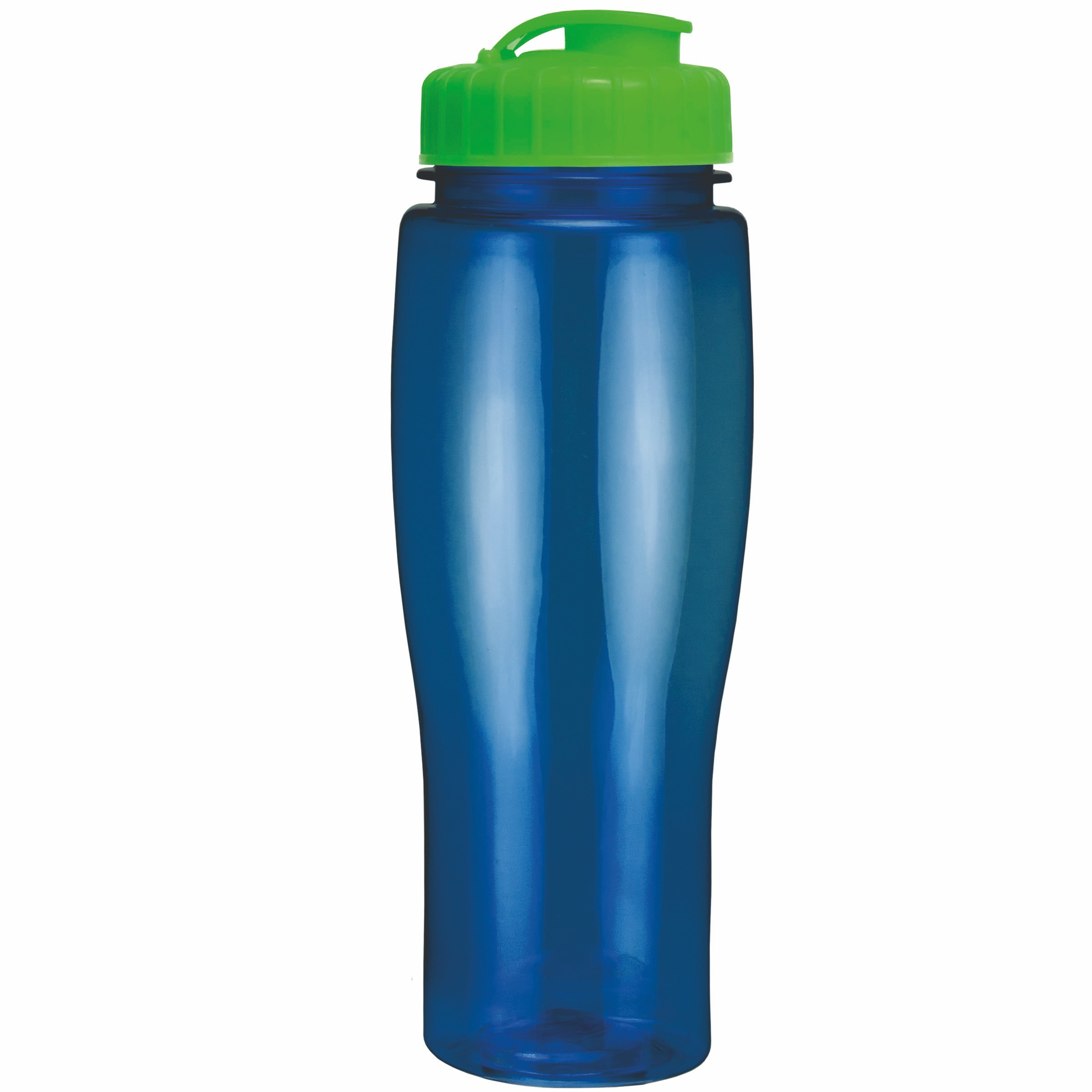 Picture of 24 Oz. Translucent Contour Bottle w/ Flip Top Lid