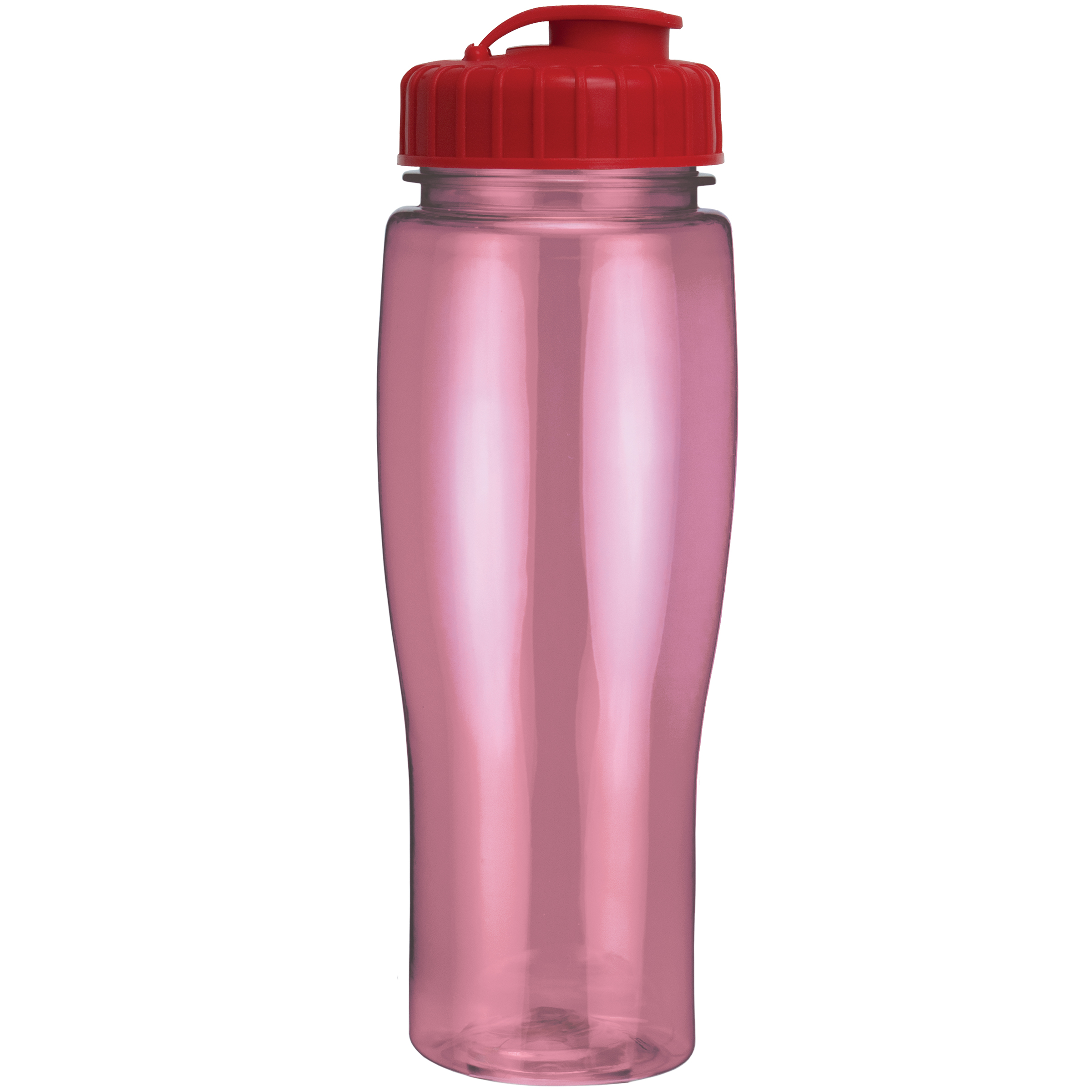 Picture of 24 Oz. Translucent Contour Bottle w/ Flip Top Lid