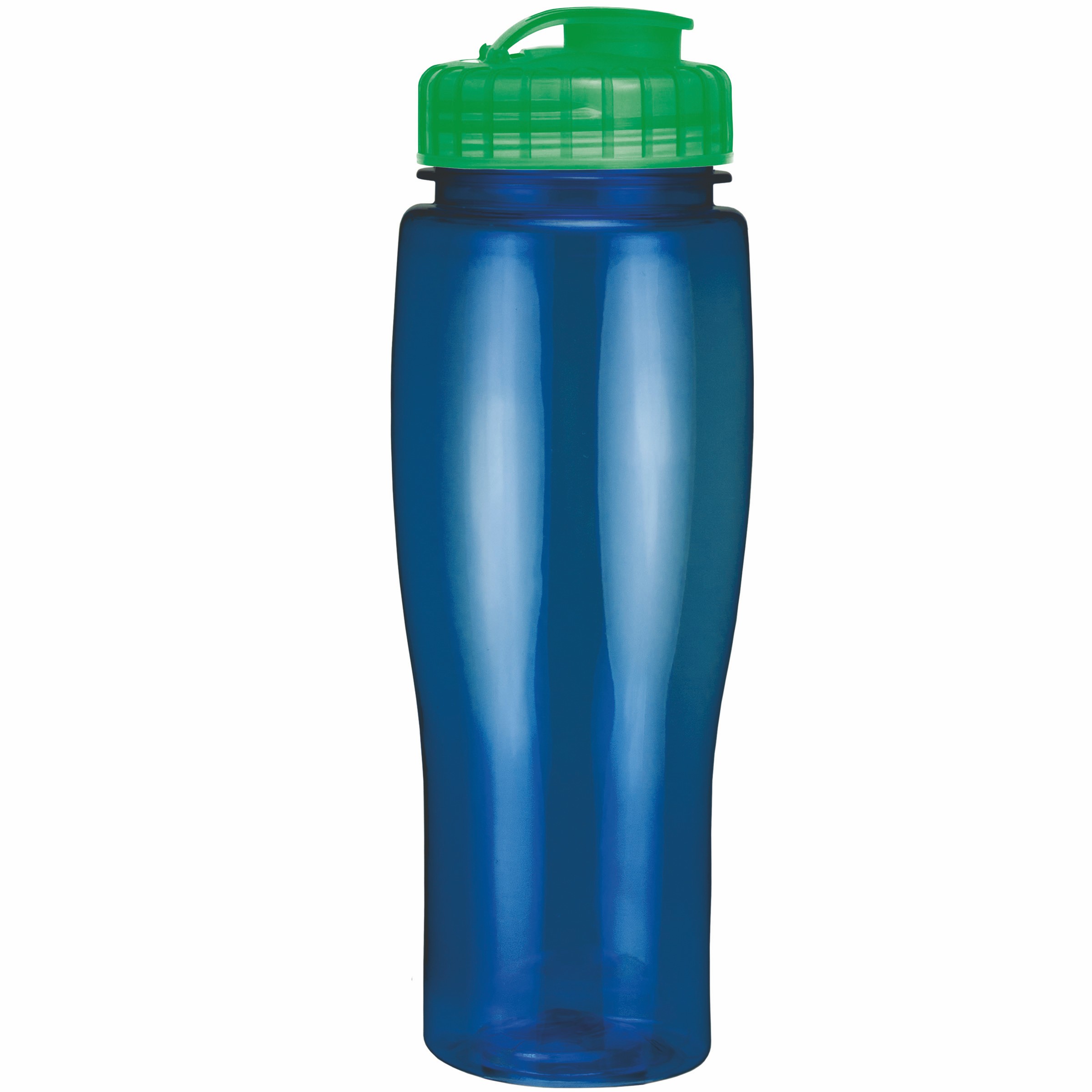 Picture of 24 Oz. Translucent Contour Bottle w/ Flip Top Lid