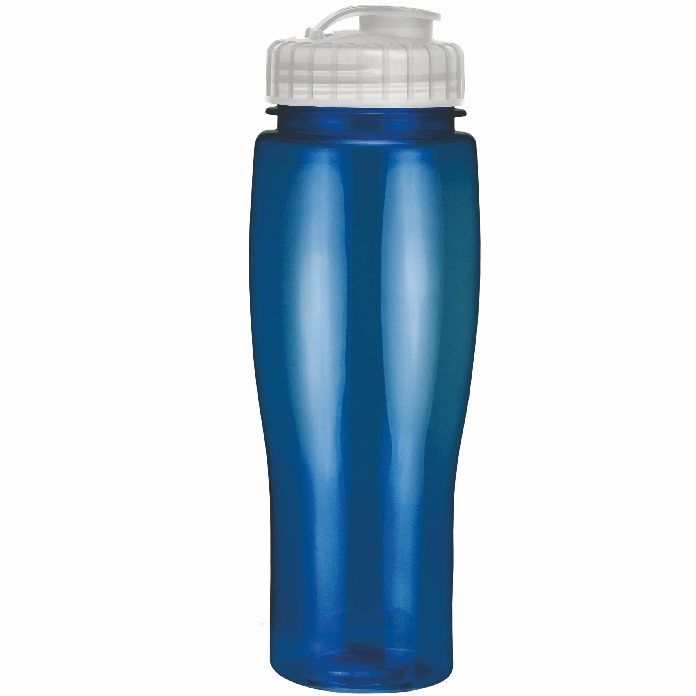 Picture of 24 Oz. Translucent Contour Bottle w/ Flip Top Lid