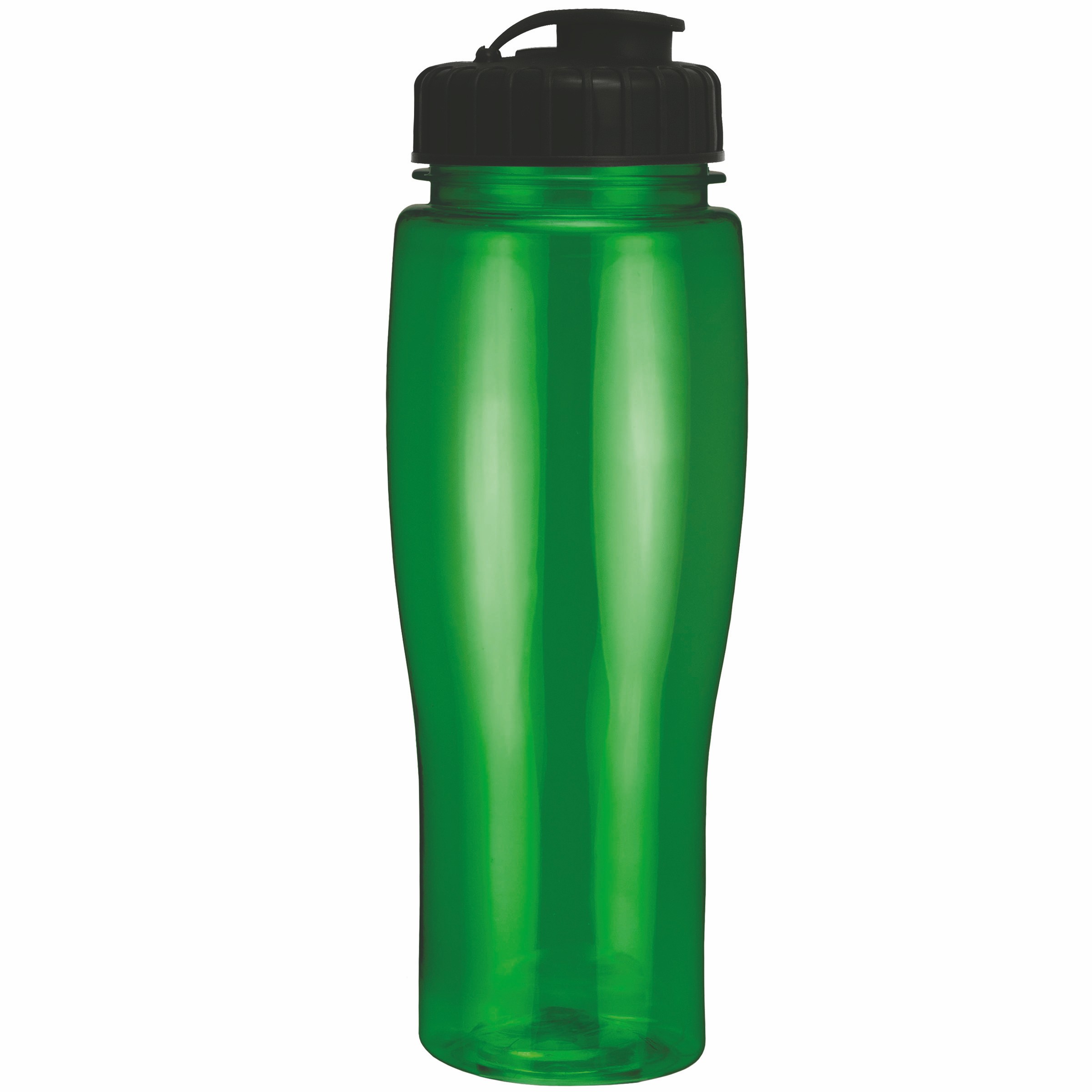 Picture of 24 Oz. Translucent Contour Bottle w/ Flip Top Lid