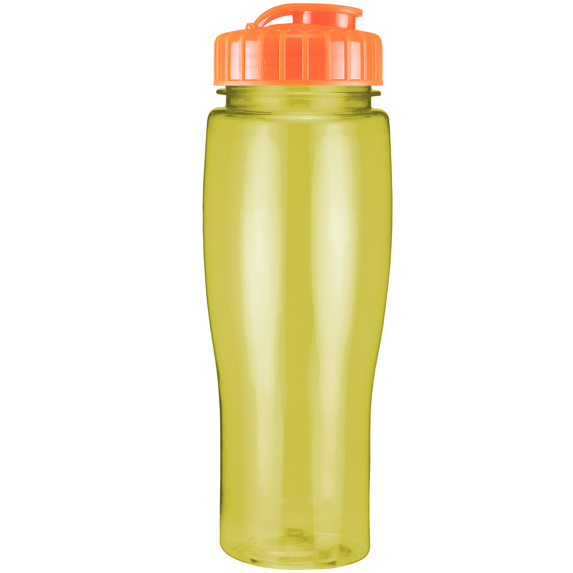 Picture of 24 Oz. Translucent Contour Bottle w/ Flip Top Lid