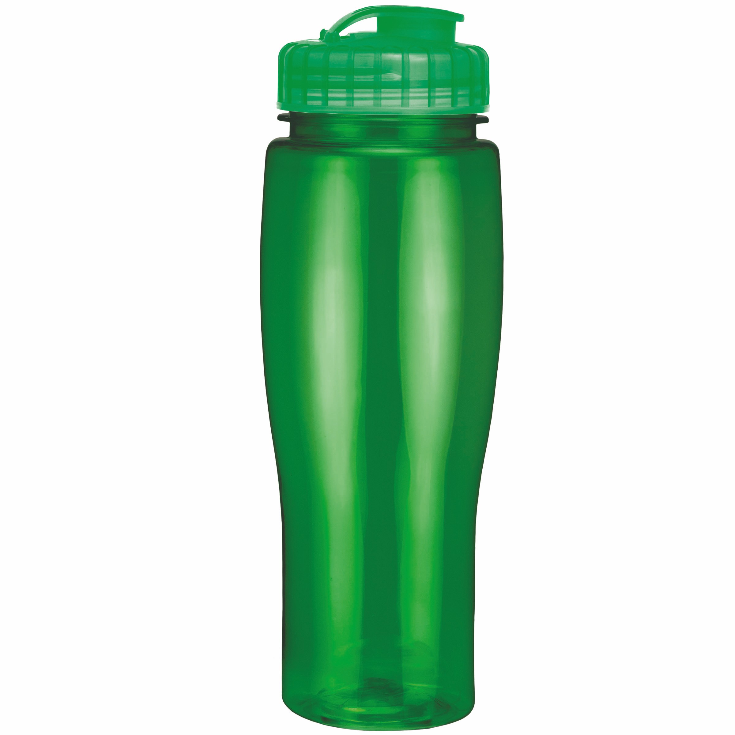 Picture of 24 Oz. Translucent Contour Bottle w/ Flip Top Lid