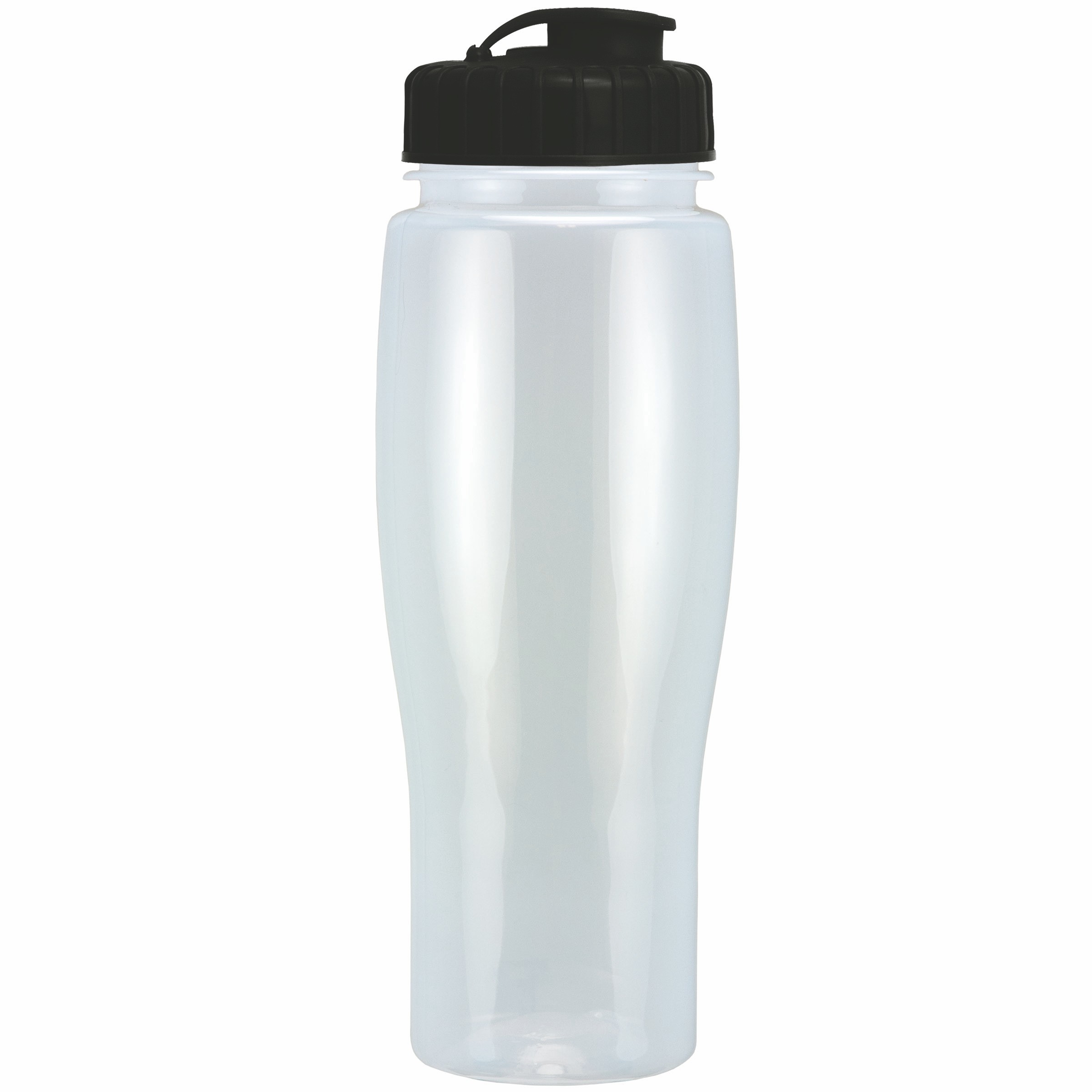 Picture of 24 Oz. Translucent Contour Bottle w/ Flip Top Lid