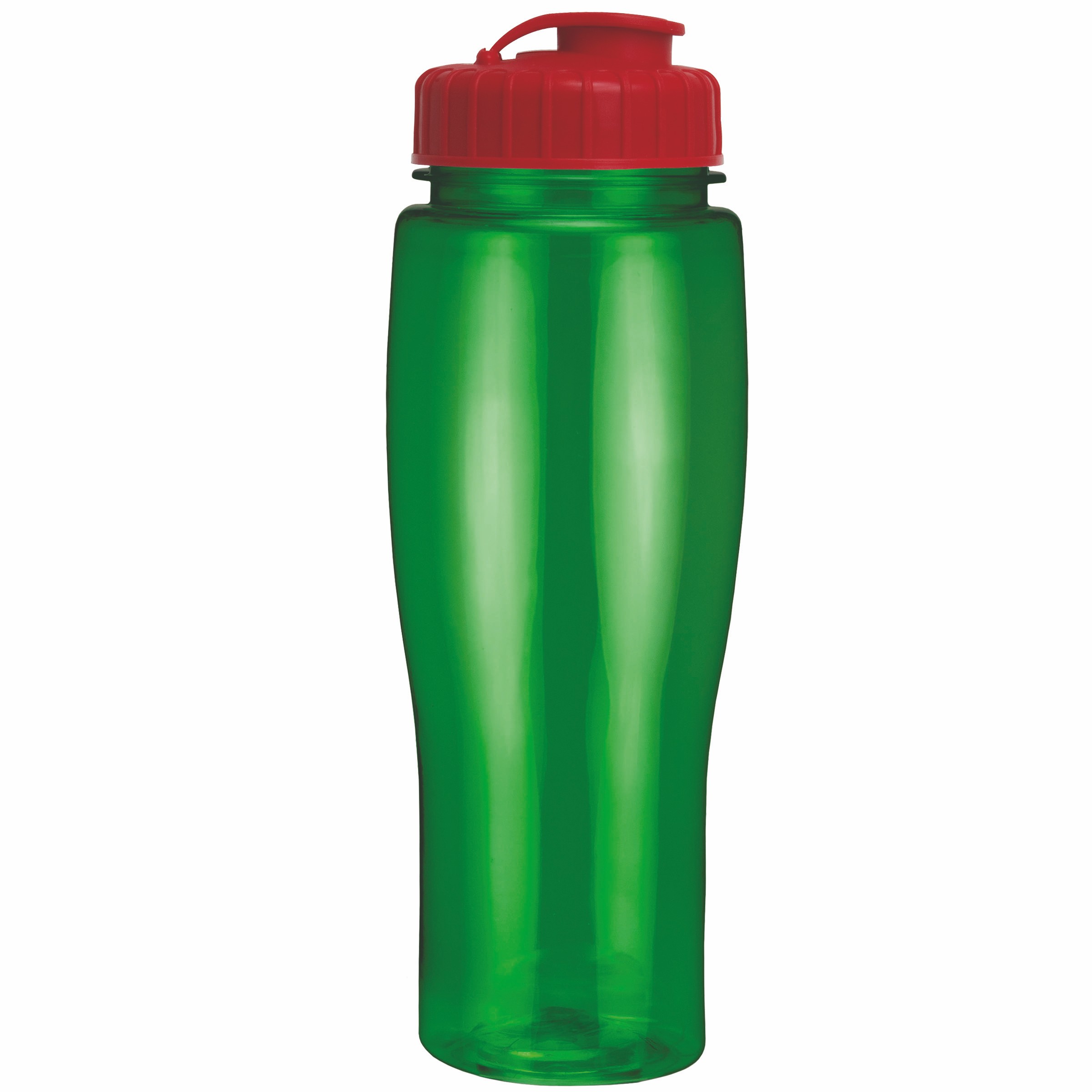 Picture of 24 Oz. Translucent Contour Bottle w/ Flip Top Lid