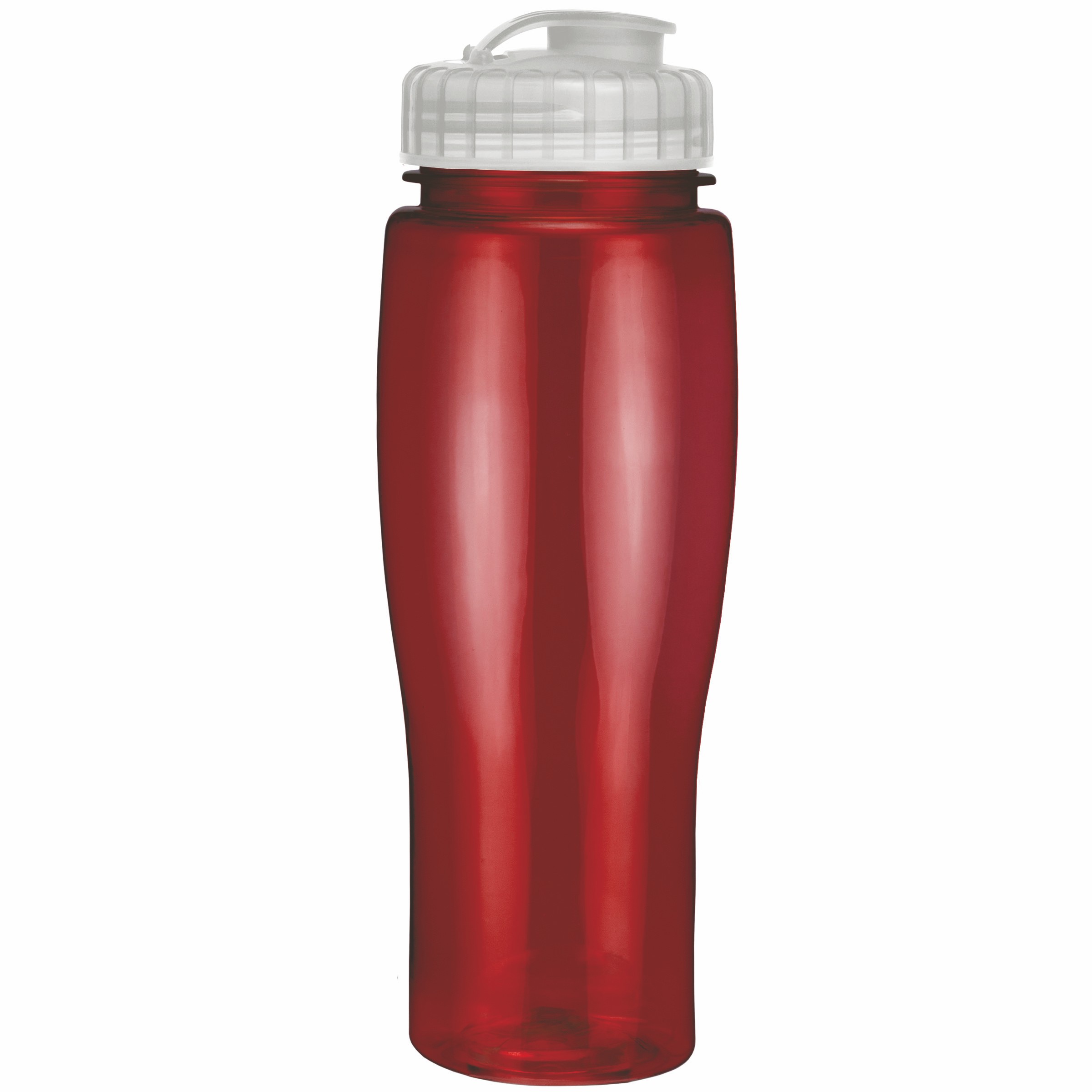 Picture of 24 Oz. Translucent Contour Bottle w/ Flip Top Lid