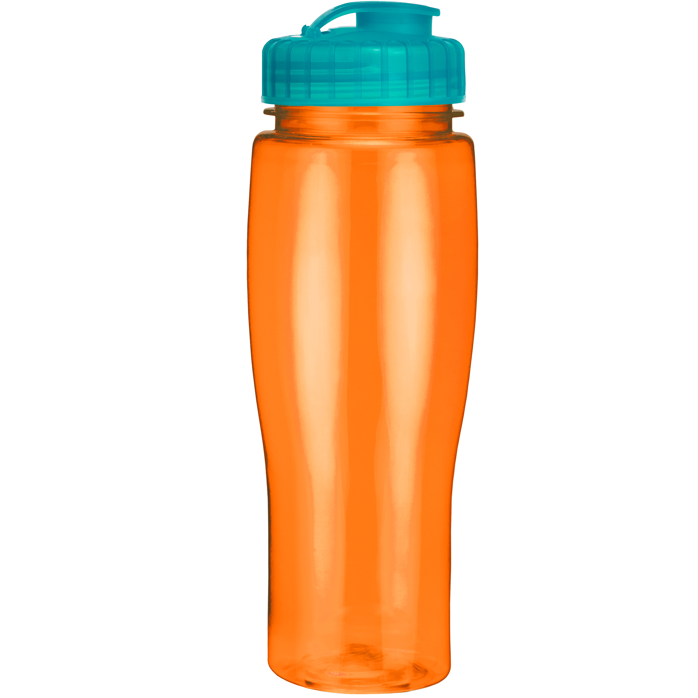 Picture of 24 Oz. Translucent Contour Bottle w/ Flip Top Lid