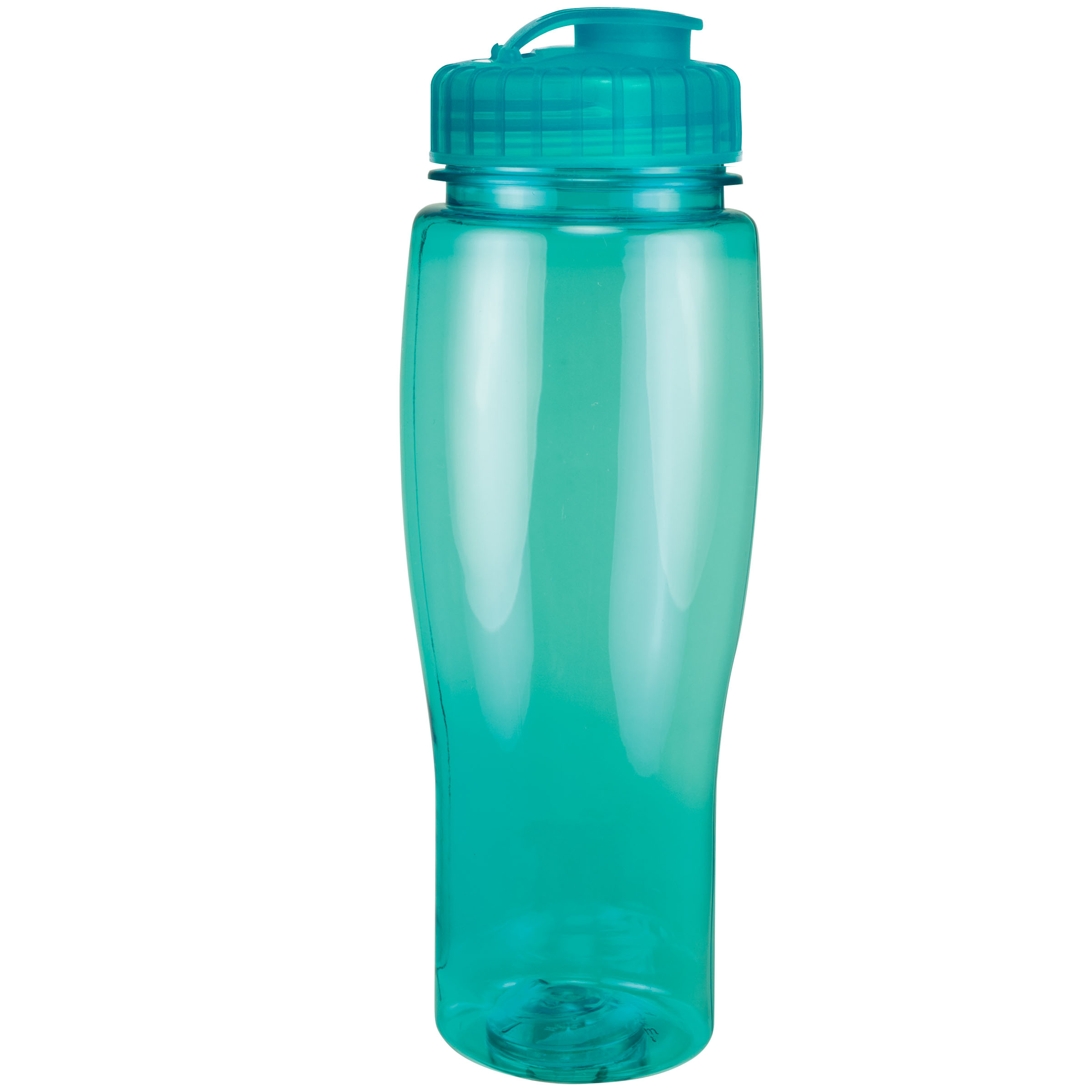 Picture of 24 Oz. Translucent Contour Bottle w/ Flip Top Lid