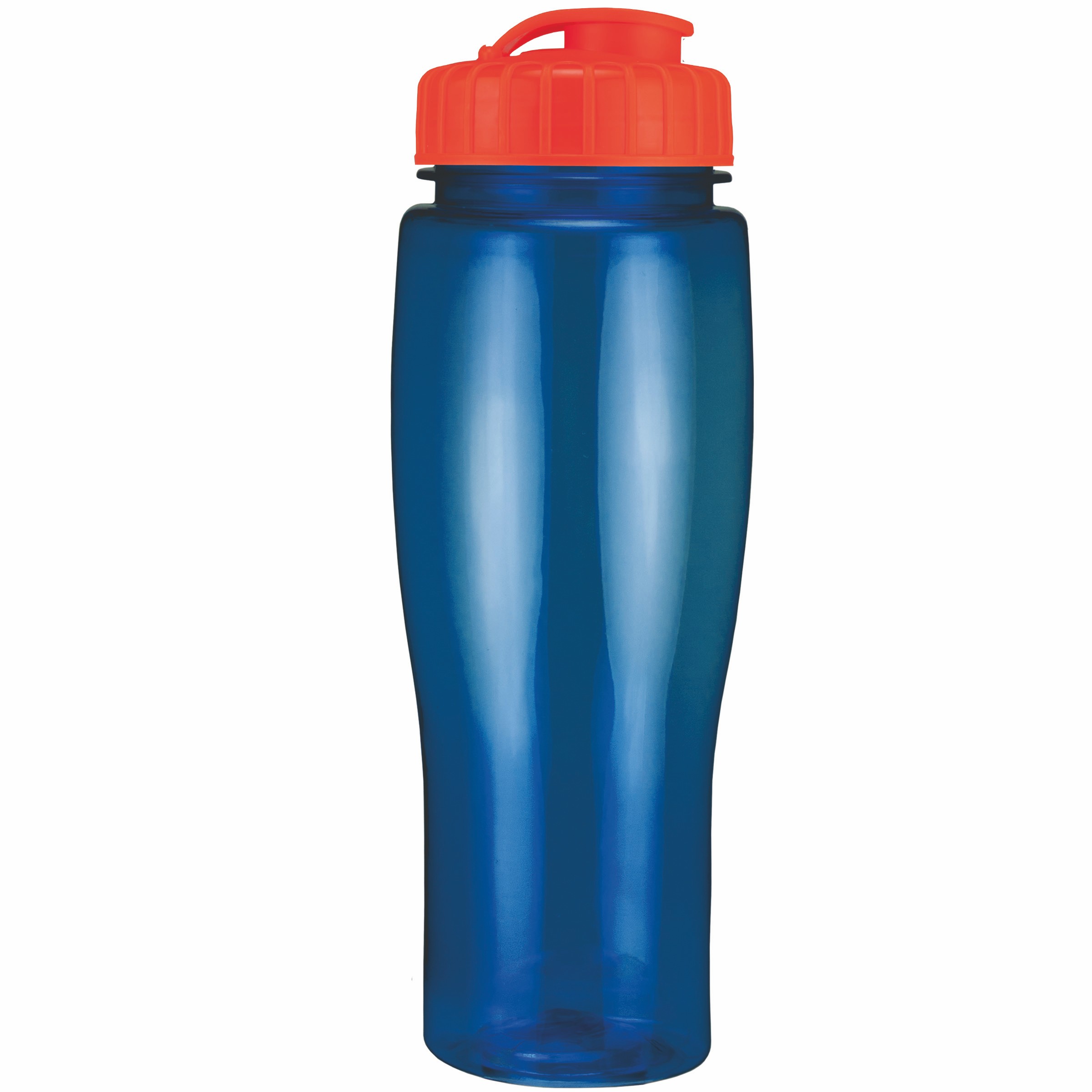 Picture of 24 Oz. Translucent Contour Bottle w/ Flip Top Lid