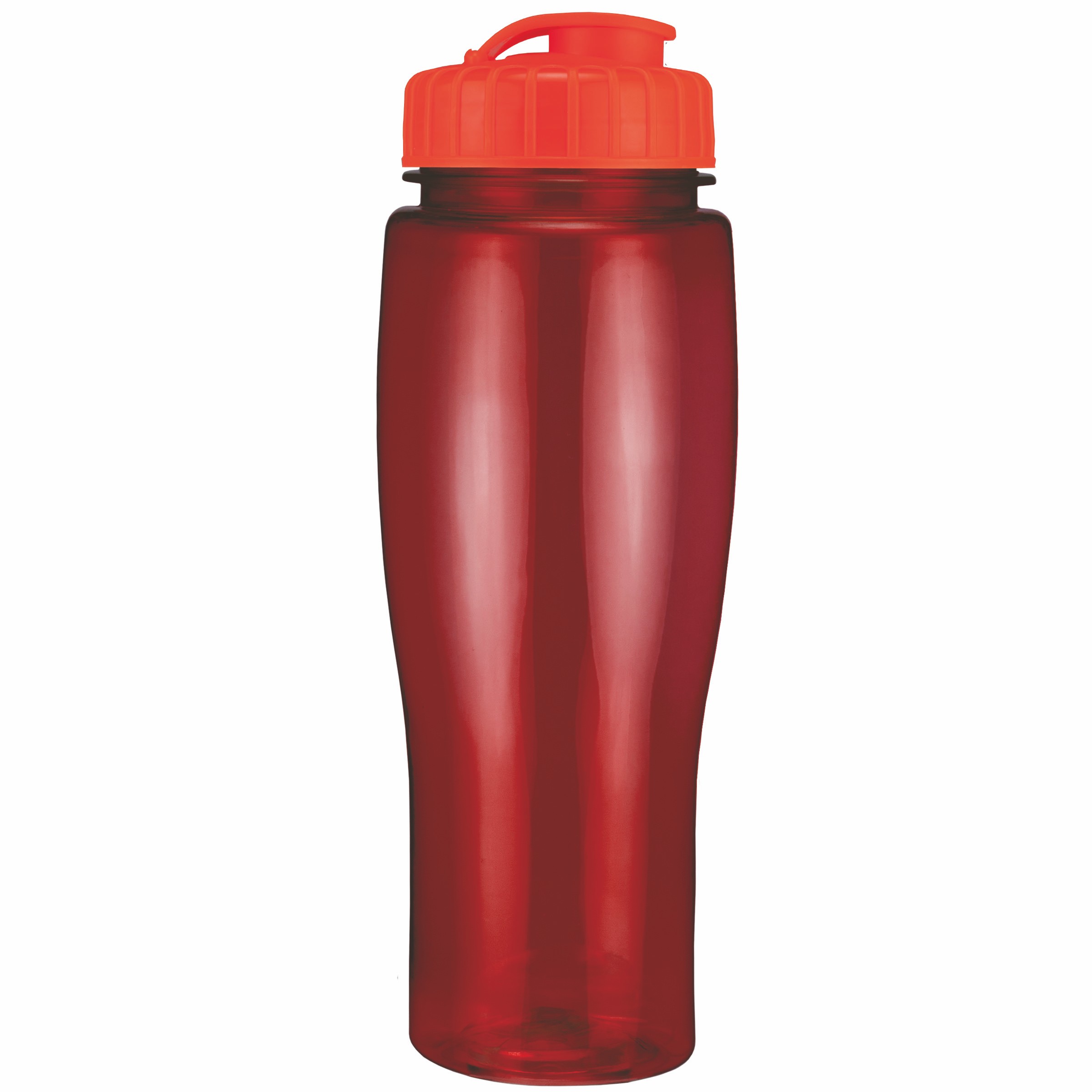 Picture of 24 Oz. Translucent Contour Bottle w/ Flip Top Lid