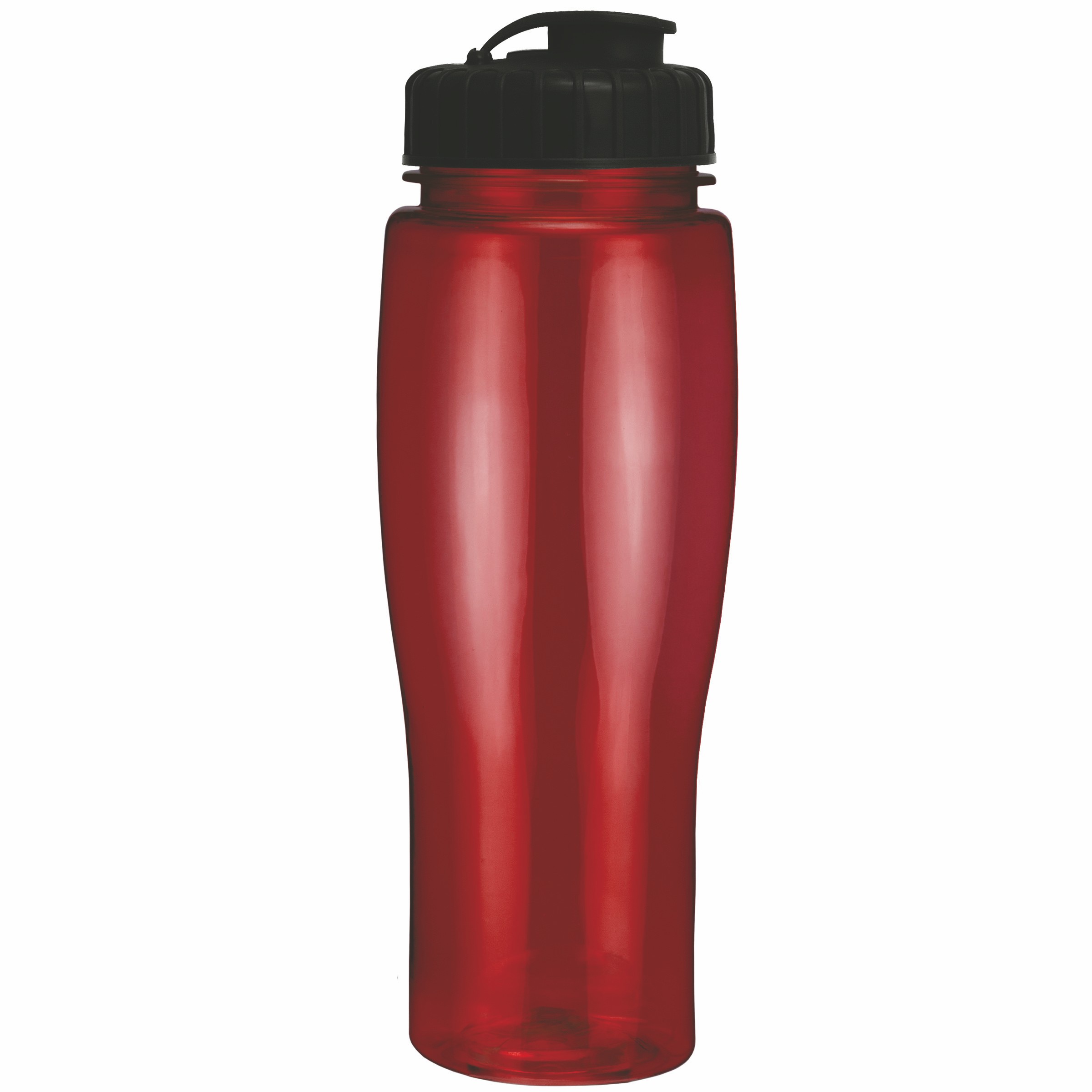 Picture of 24 Oz. Translucent Contour Bottle w/ Flip Top Lid