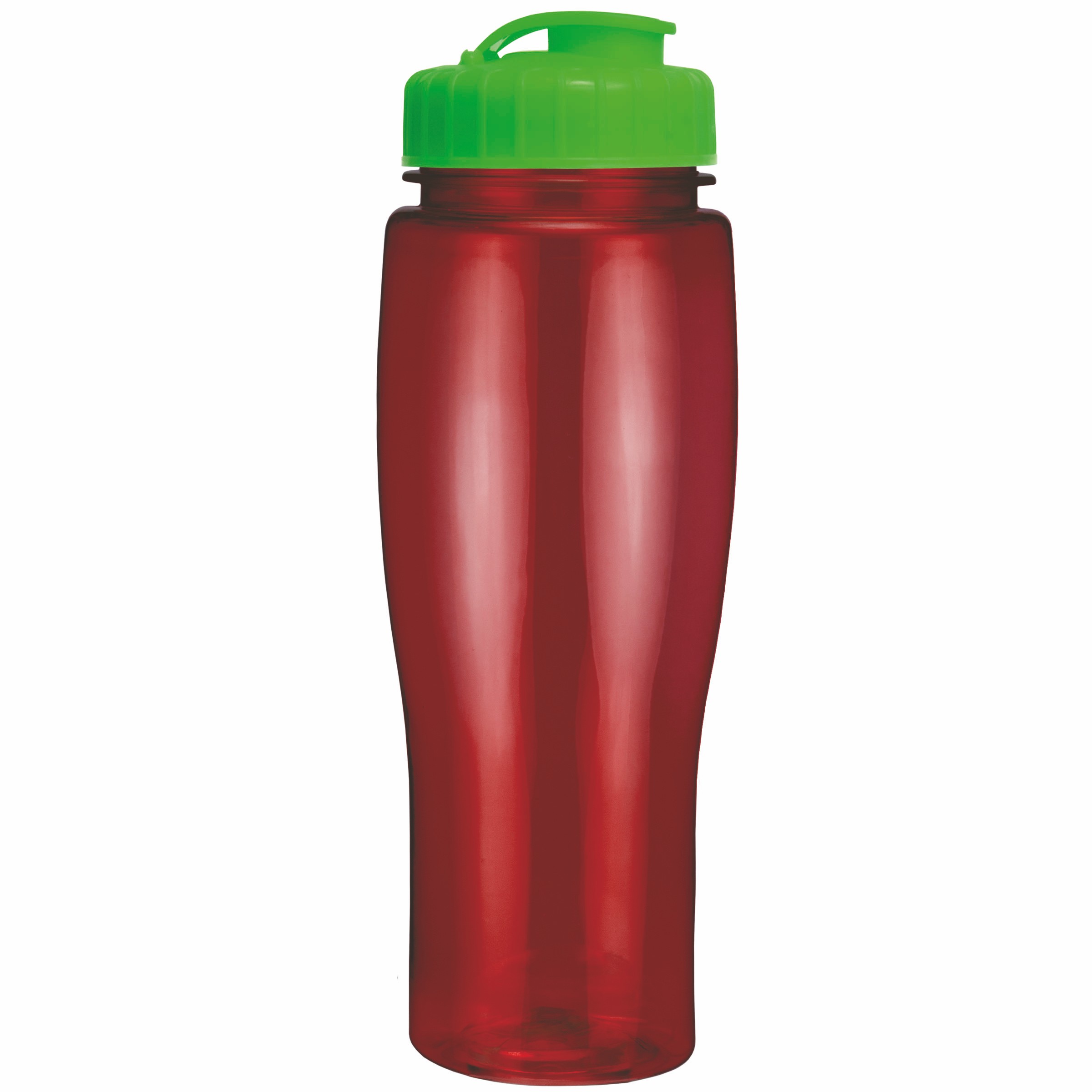 Picture of 24 Oz. Translucent Contour Bottle w/ Flip Top Lid
