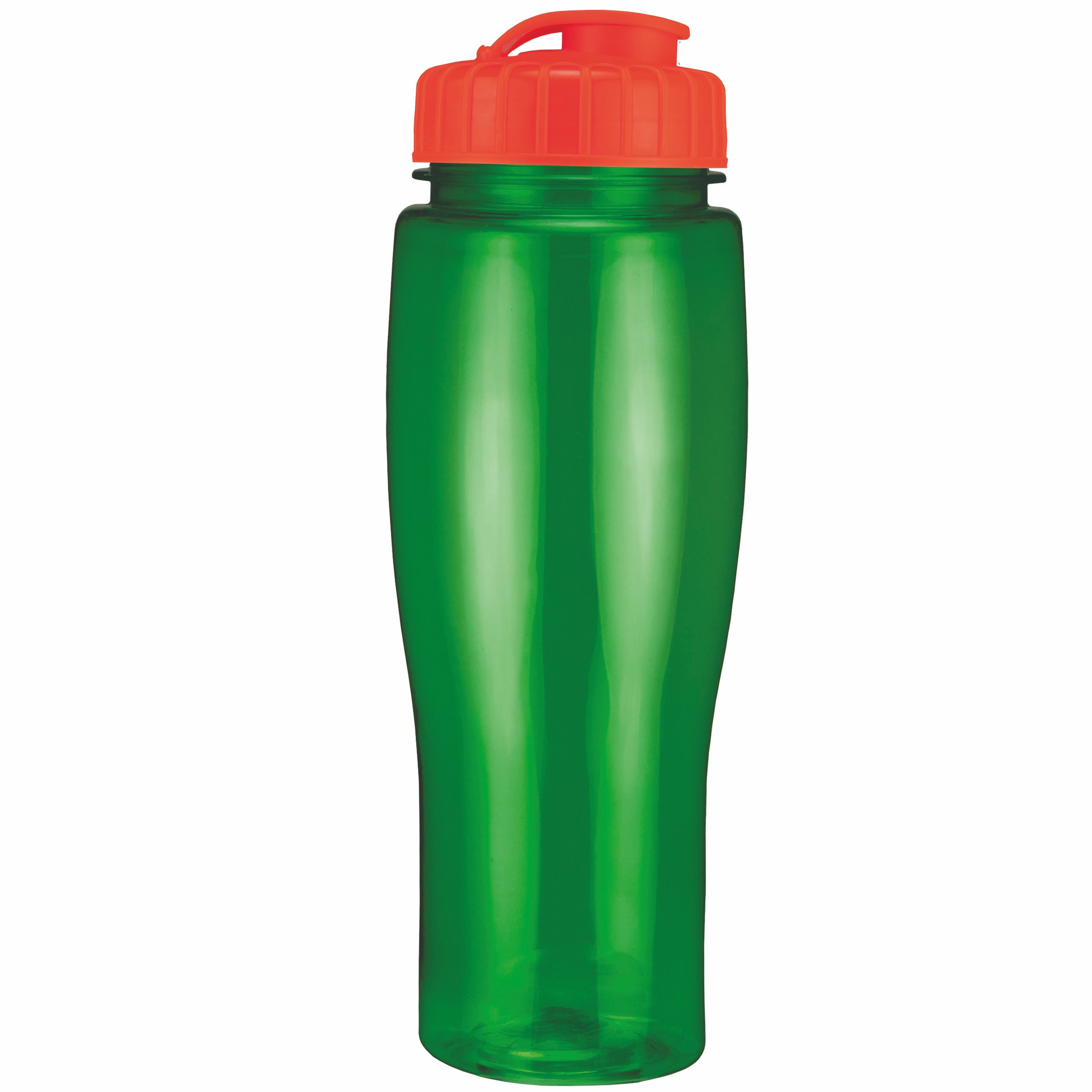 Picture of 24 Oz. Translucent Contour Bottle w/ Flip Top Lid