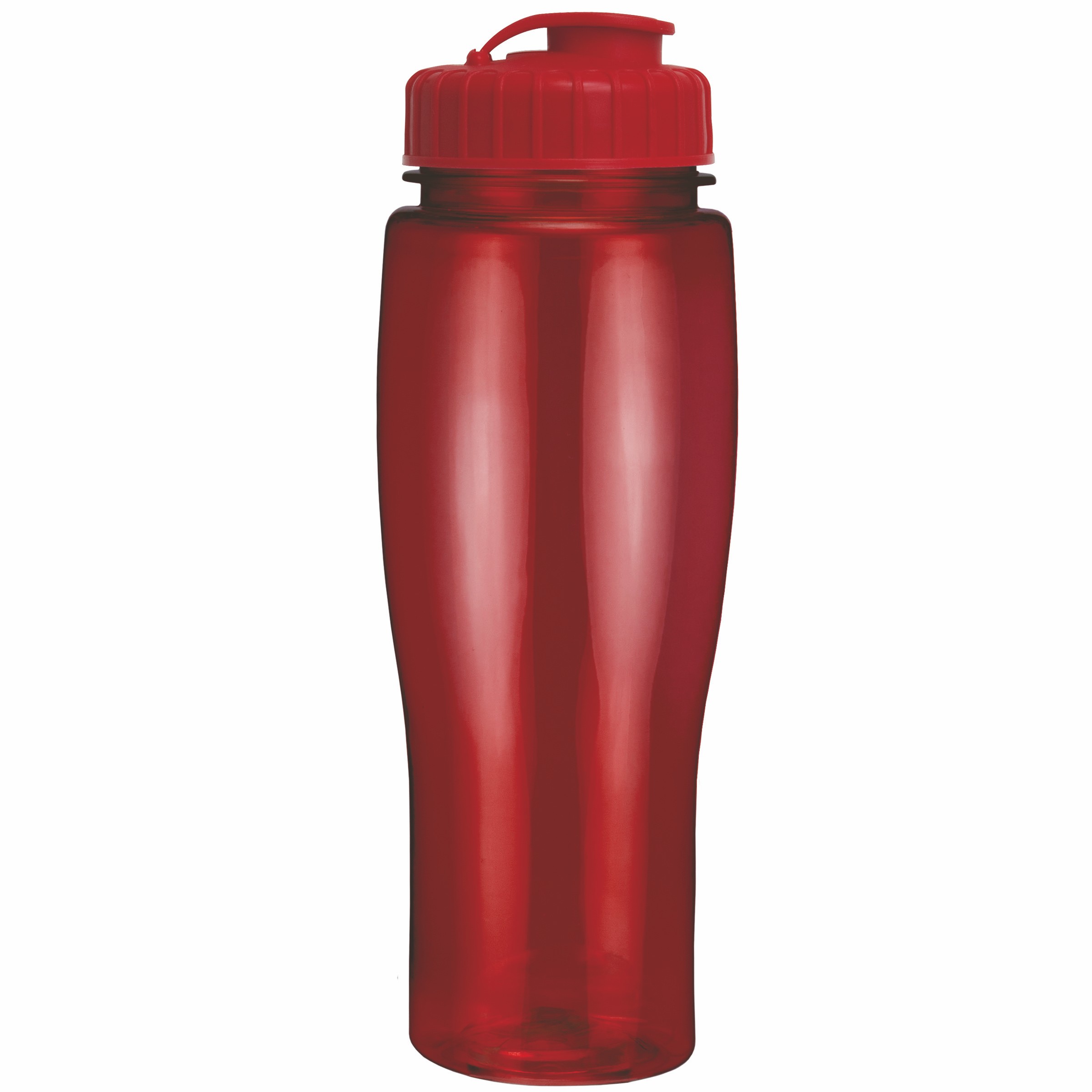 Picture of 24 Oz. Translucent Contour Bottle w/ Flip Top Lid